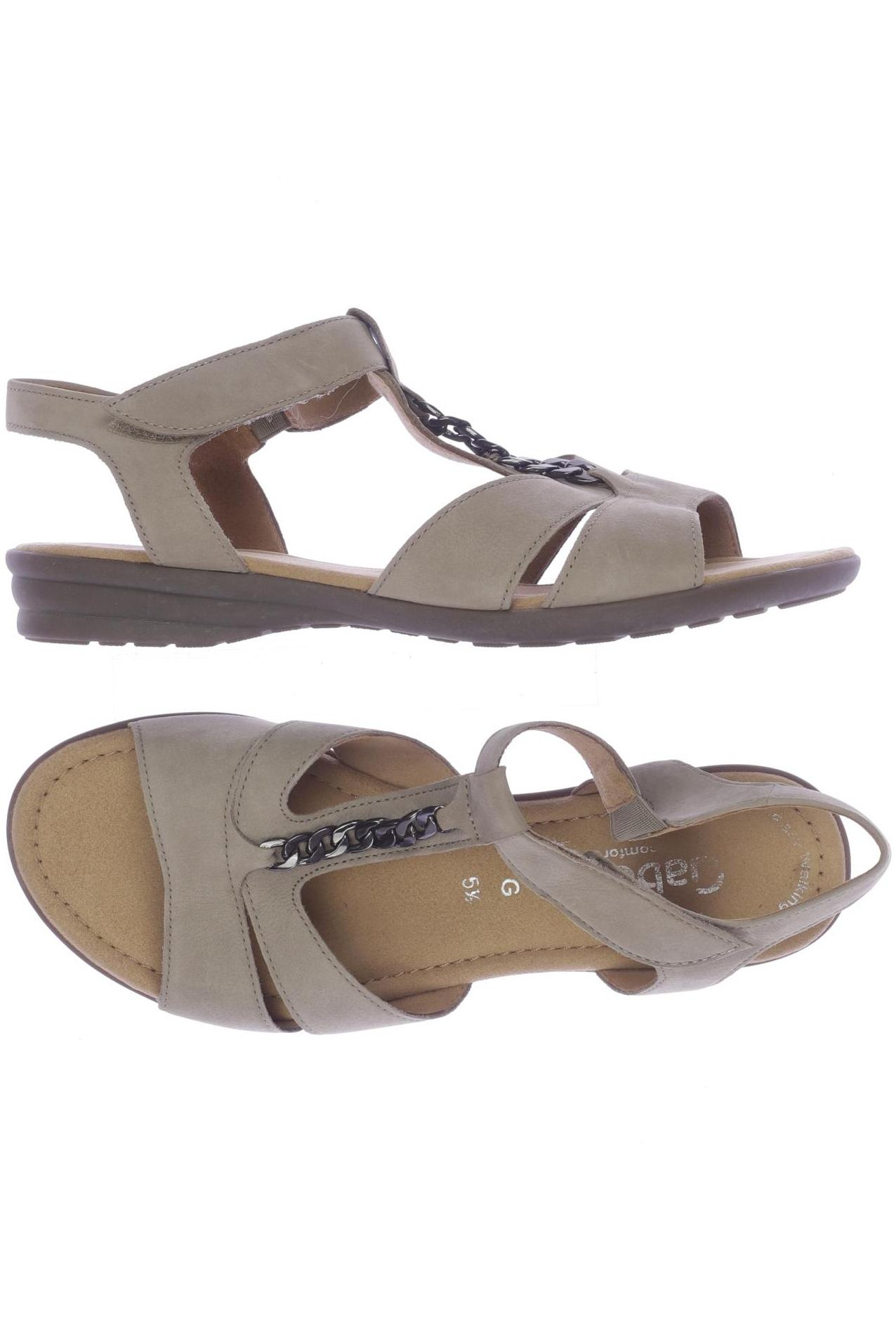 

Gabor Damen Sandale, beige, Gr. 5.5