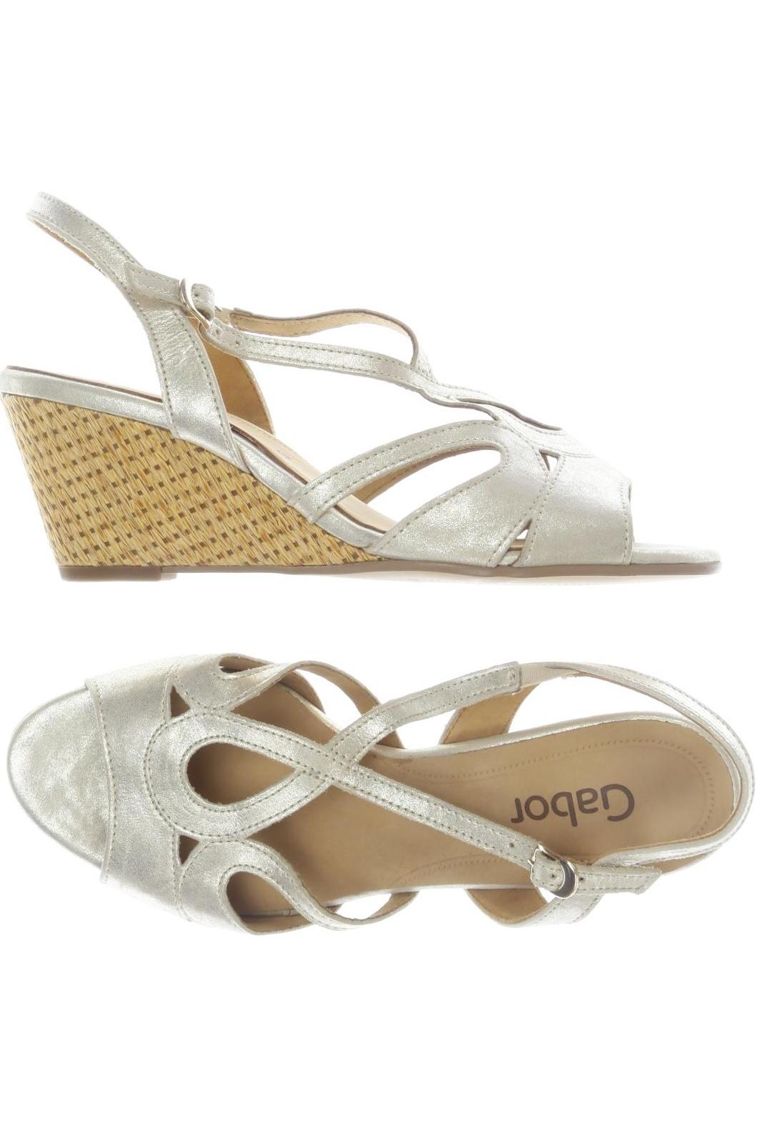 

Gabor Damen Sandale, beige, Gr. 5