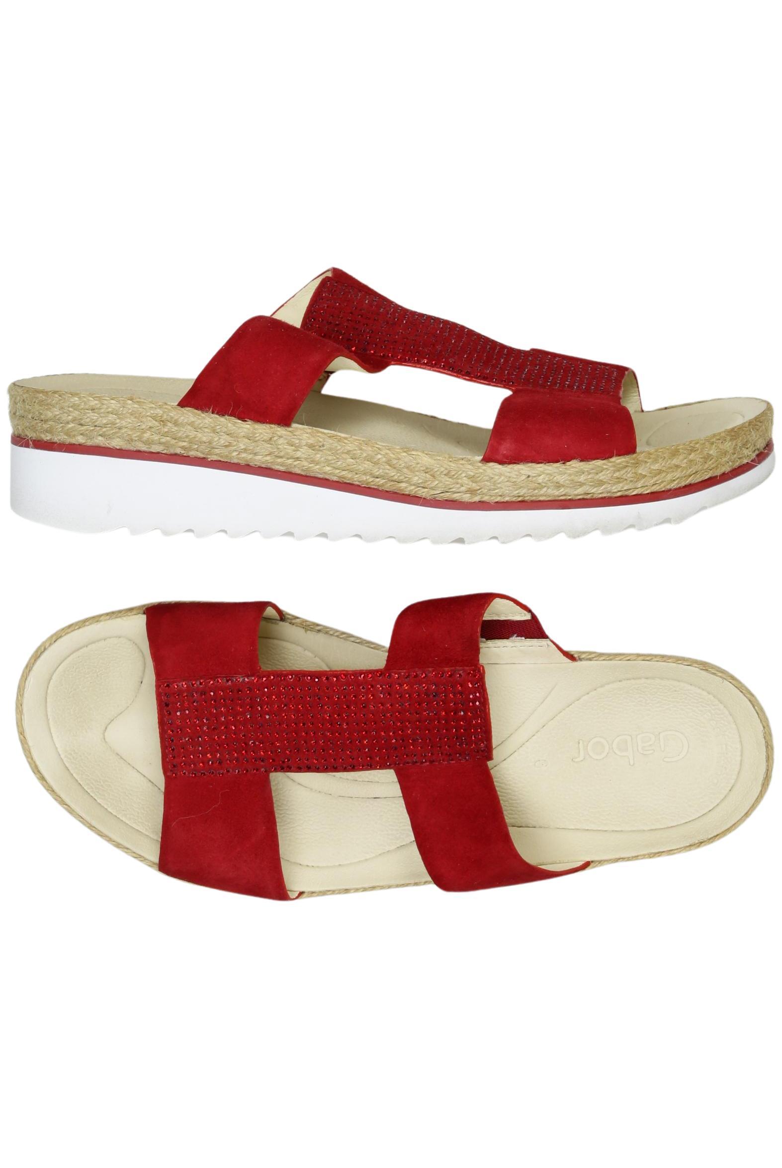 

Gabor Damen Sandale, rot, Gr. 6