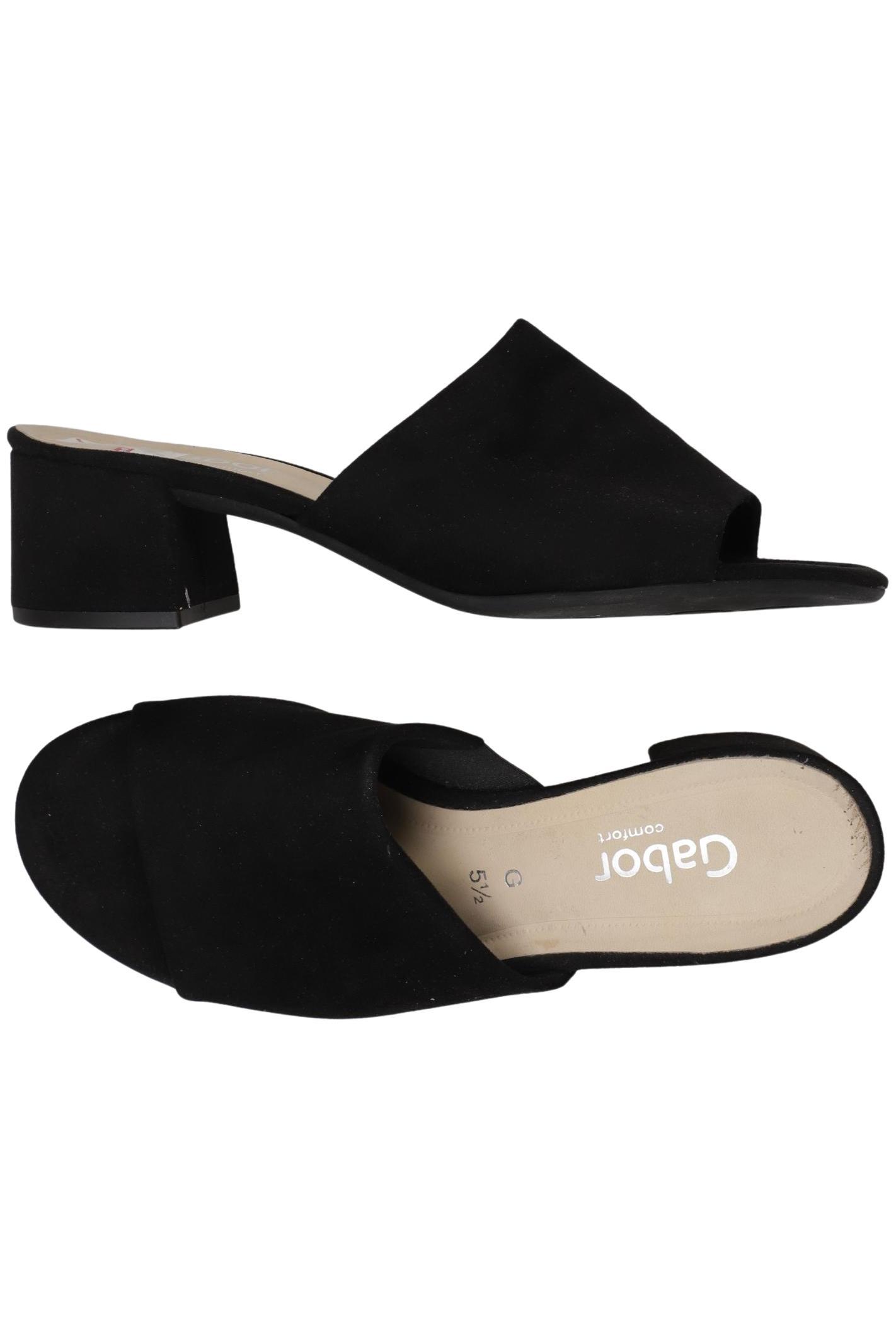 

Gabor Damen Sandale, schwarz, Gr. 5.5