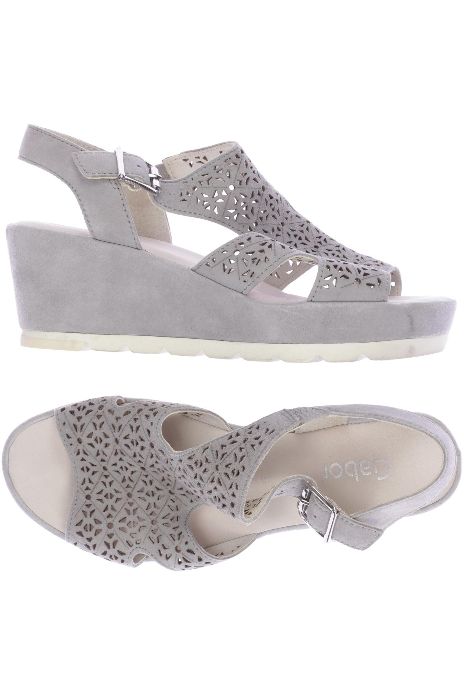 

Gabor Damen Sandale, grau, Gr. 5