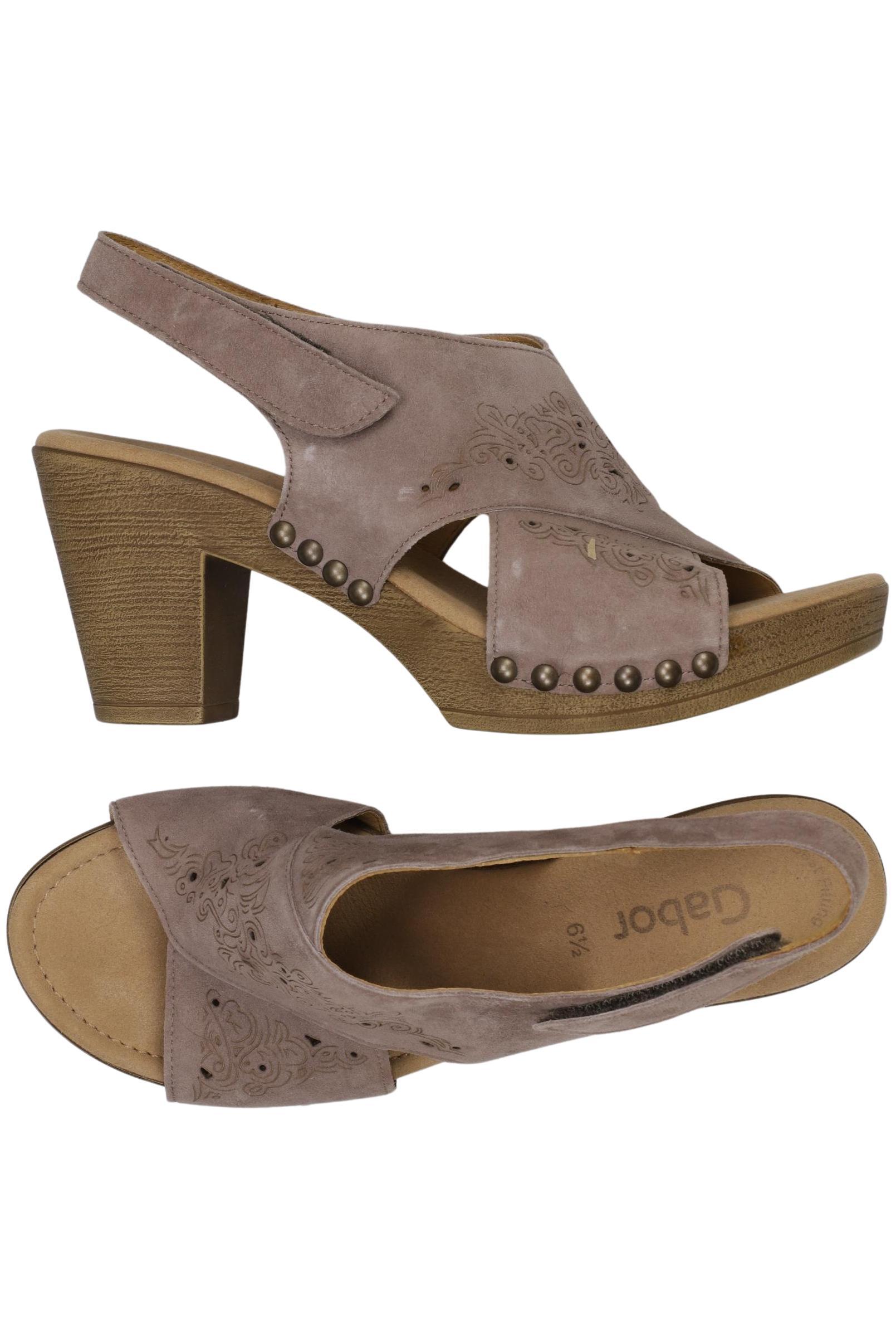 

Gabor Damen Sandale, grau, Gr. 39