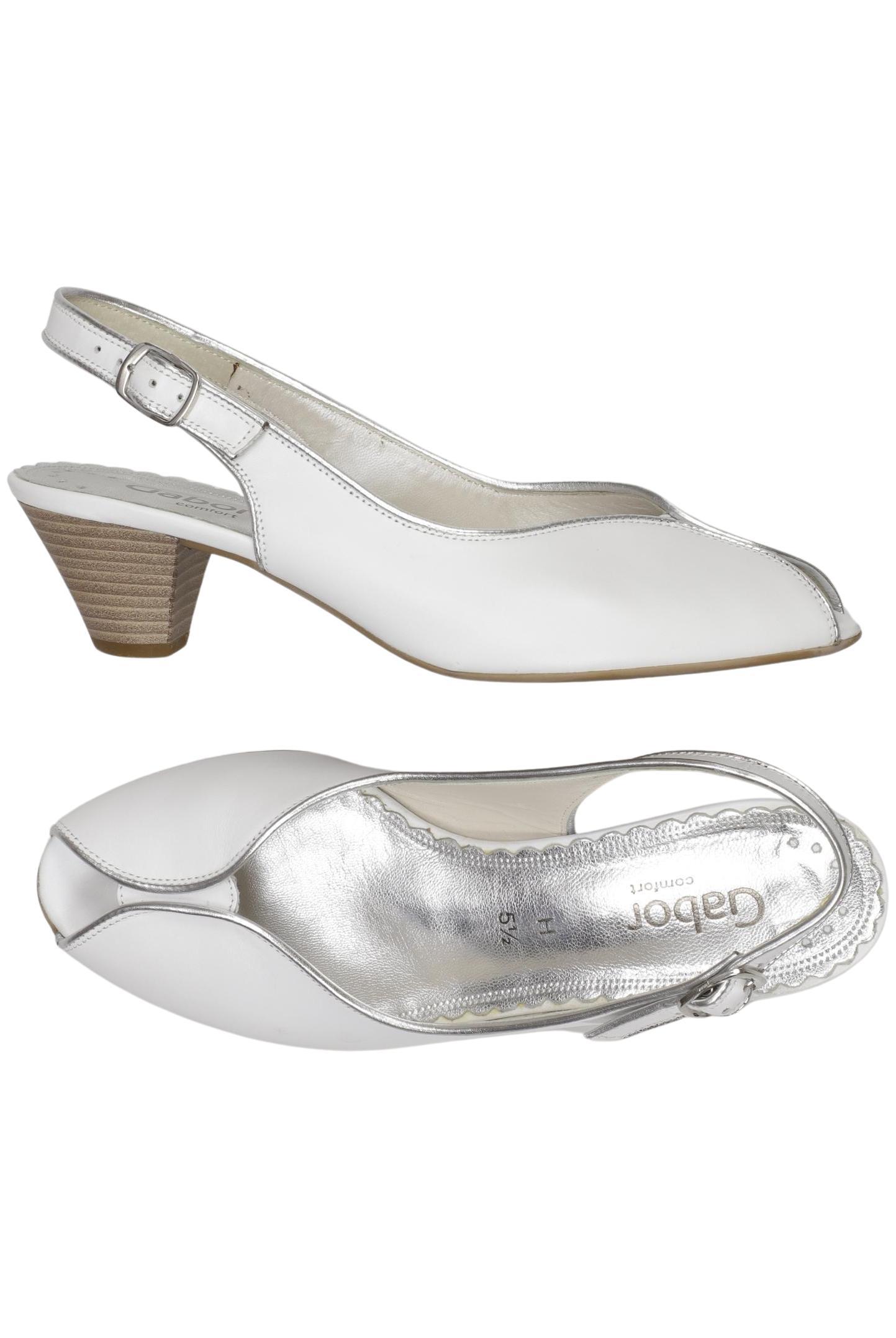 

Gabor Damen Sandale, weiß, Gr. 5.5