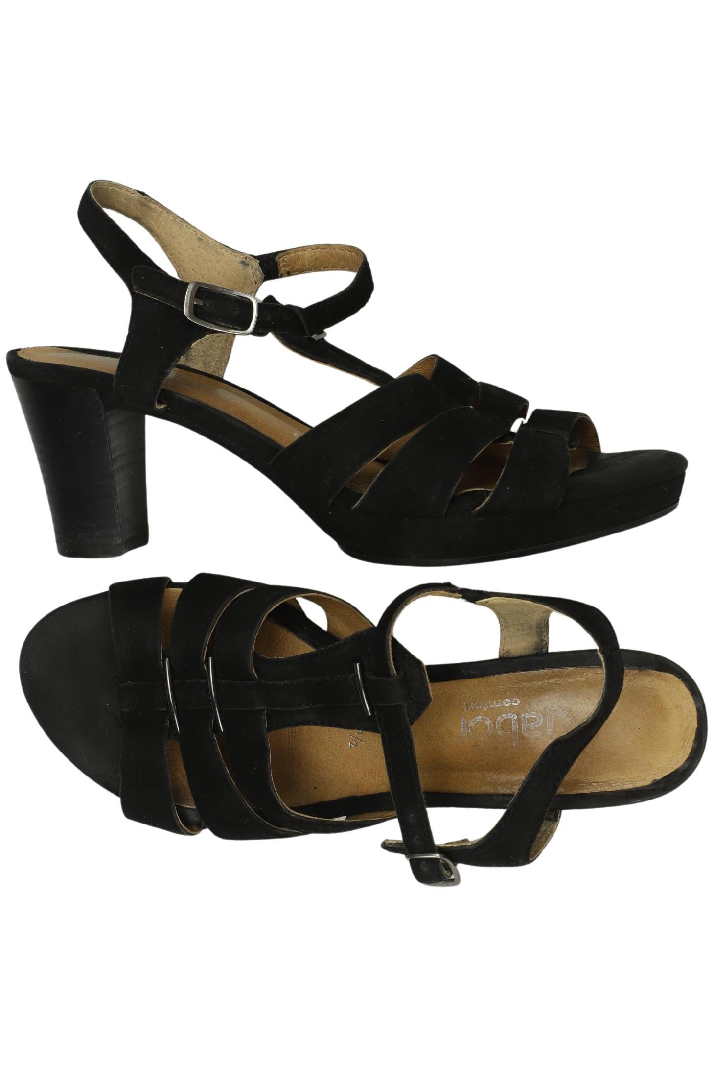 

Gabor Damen Sandale, schwarz, Gr. 3.5