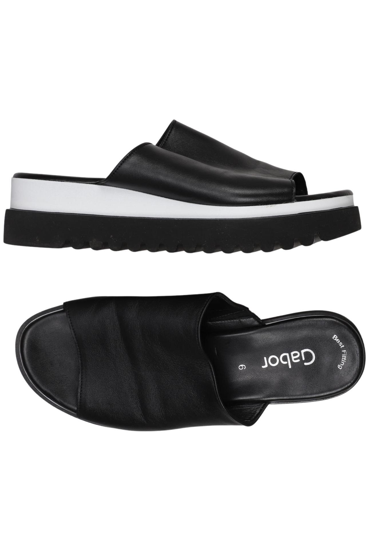 

Gabor Damen Sandale, schwarz, Gr. 6