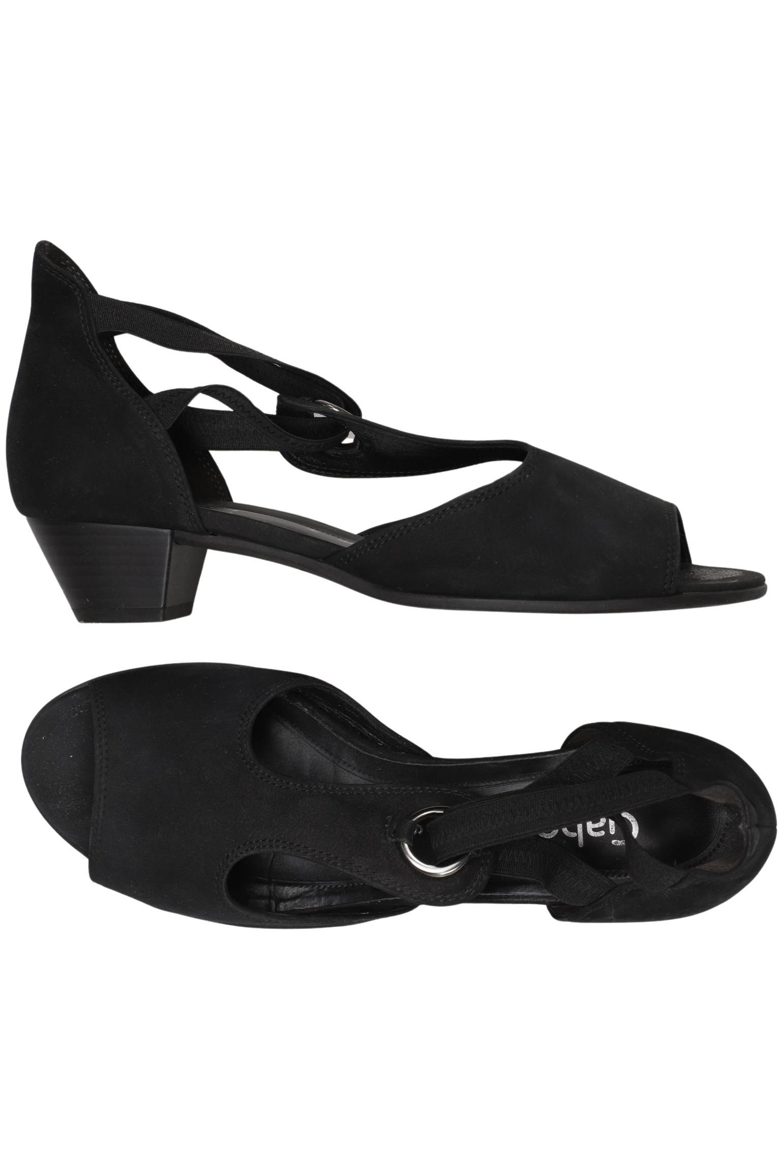 

Gabor Damen Sandale, schwarz, Gr. 6