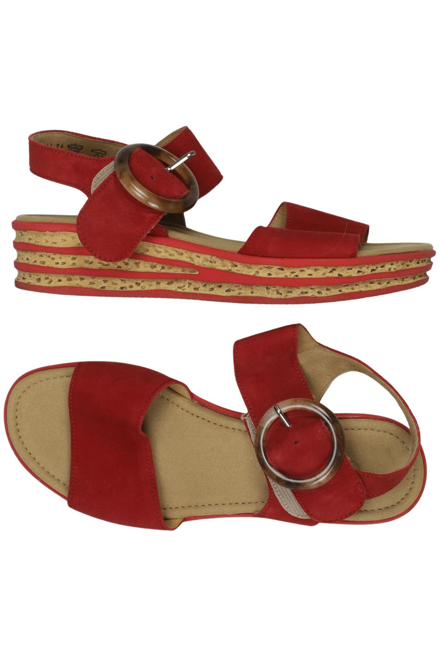 

Gabor Damen Sandale, rot, Gr. 6