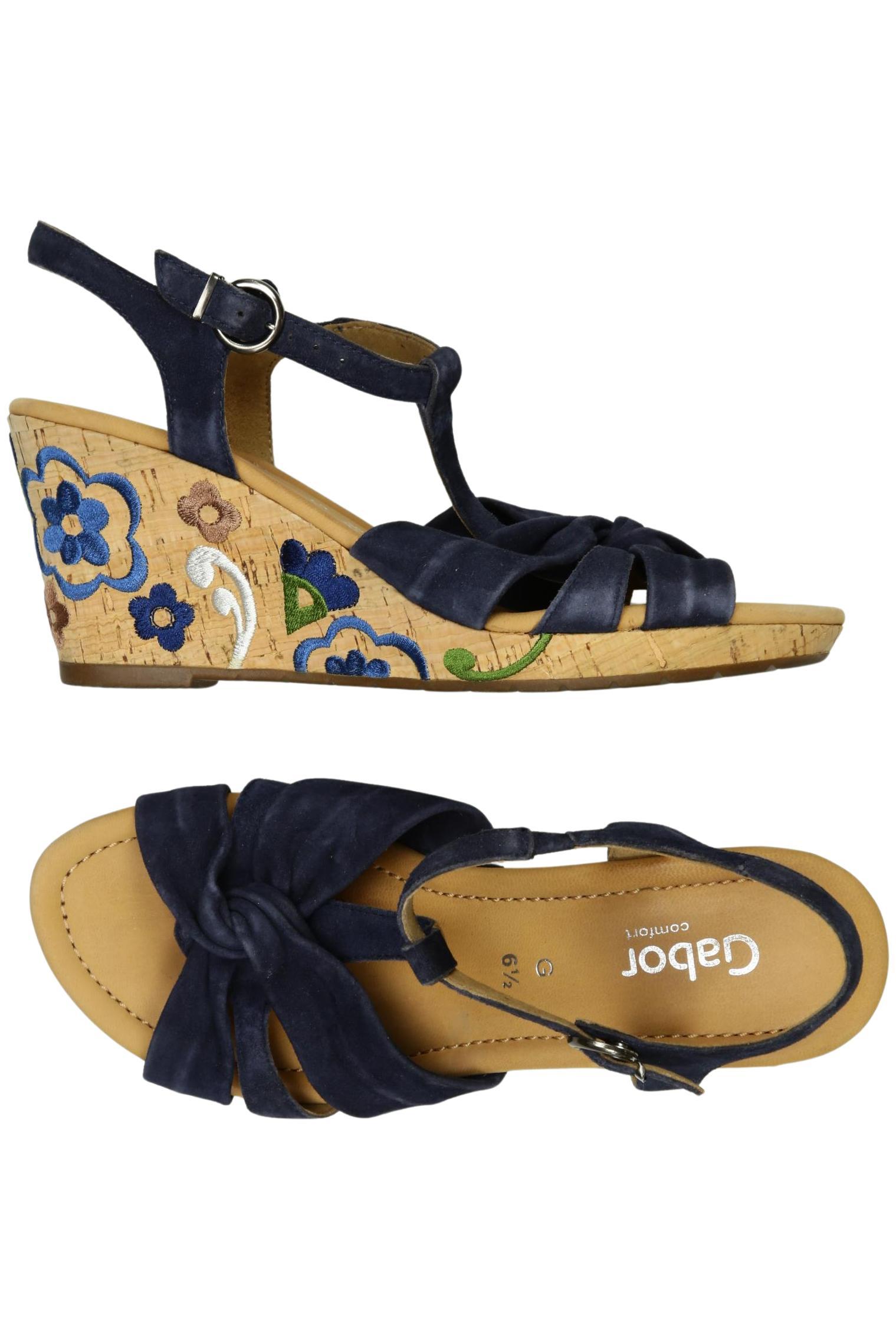 

Gabor Damen Sandale, marineblau, Gr. 6.5