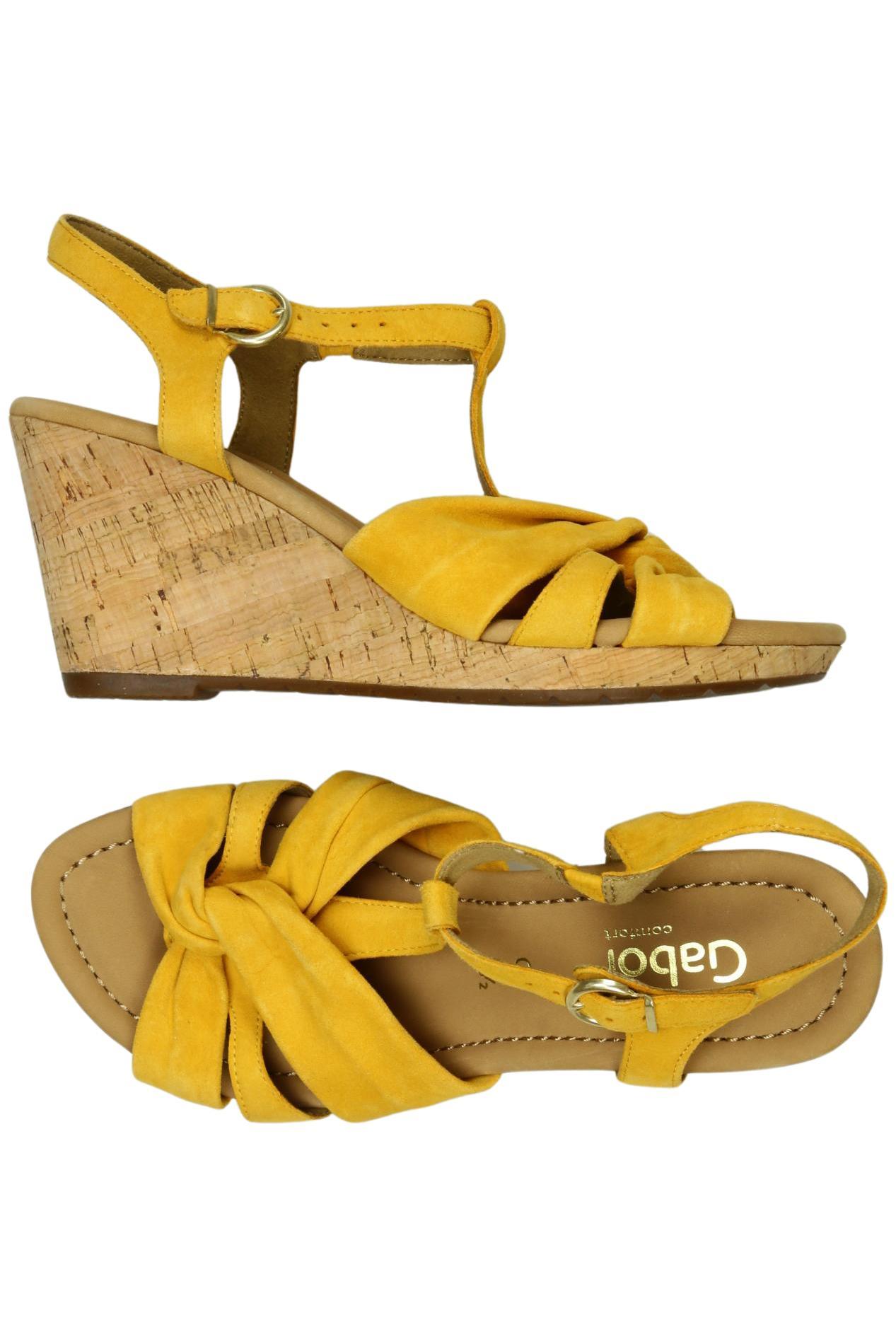 

Gabor Damen Sandale, gelb, Gr. 4.5