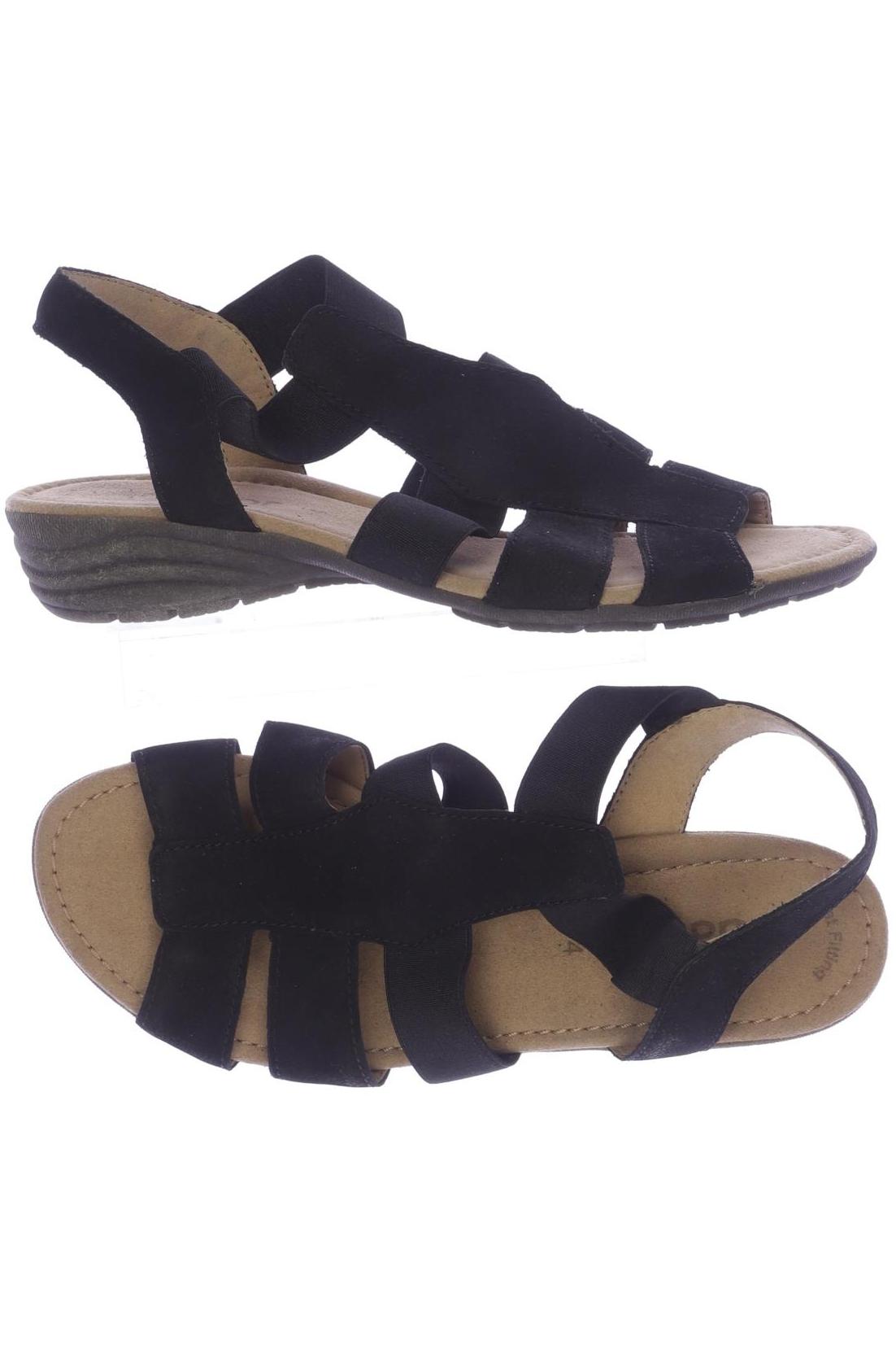 

Gabor Damen Sandale, schwarz, Gr. 4