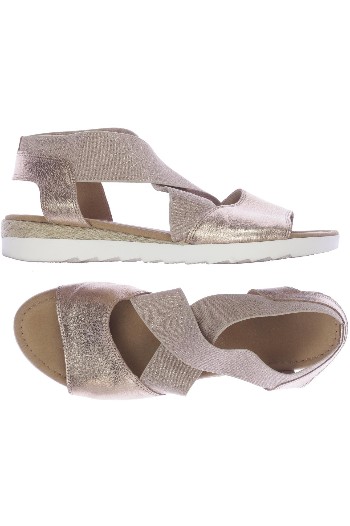 

Gabor Damen Sandale, gold, Gr. 7.5