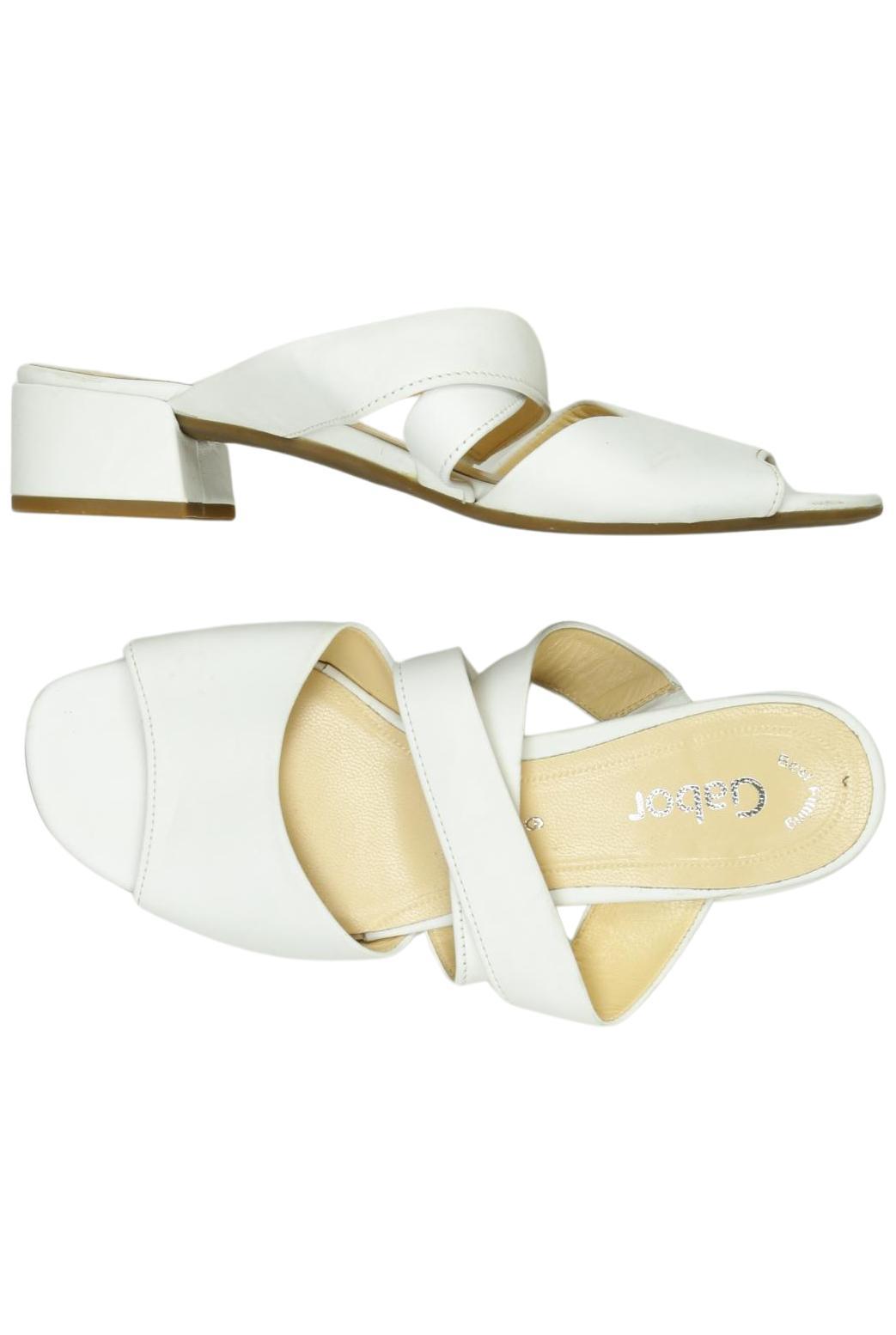 

Gabor Damen Sandale, weiß, Gr. 6