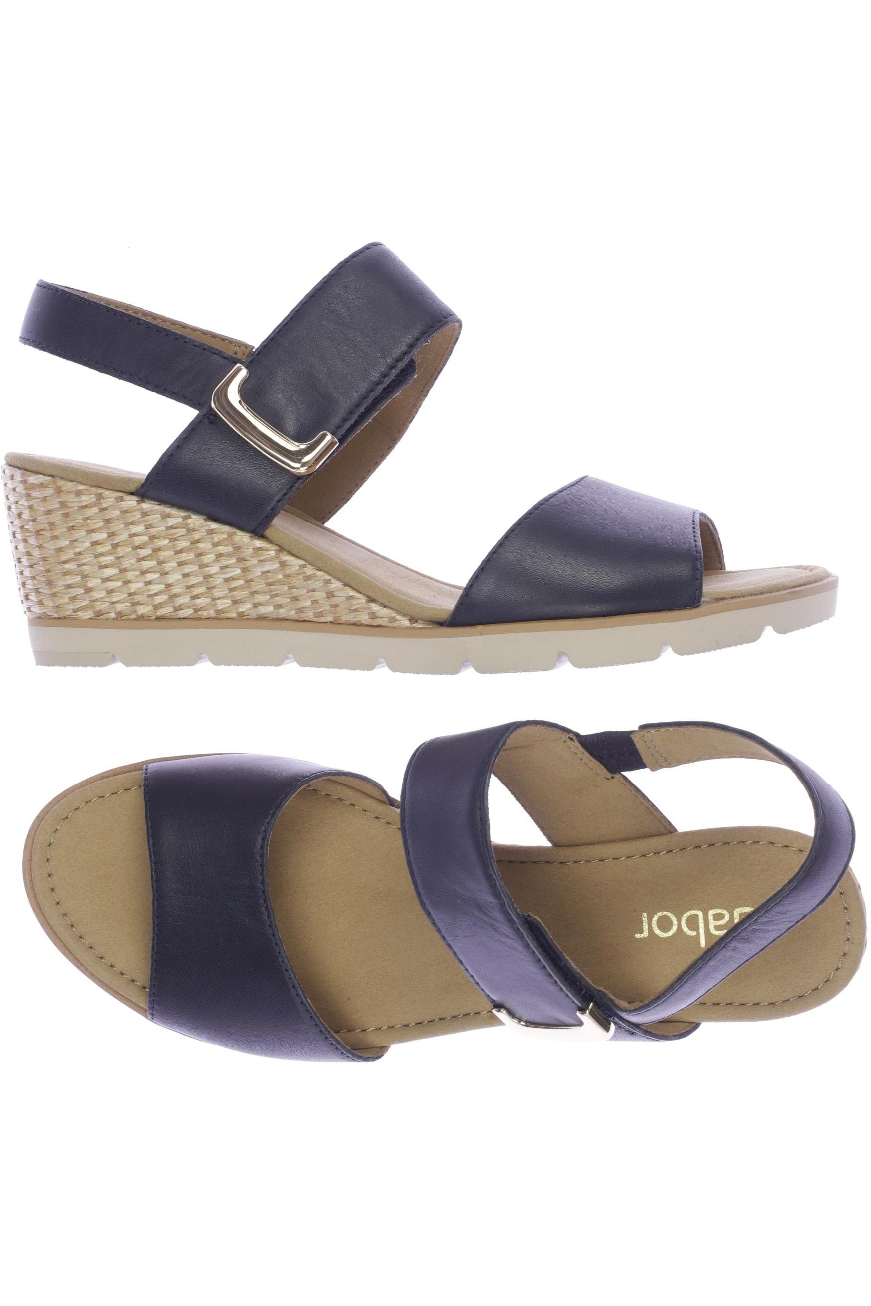 

Gabor Damen Sandale, marineblau, Gr. 7