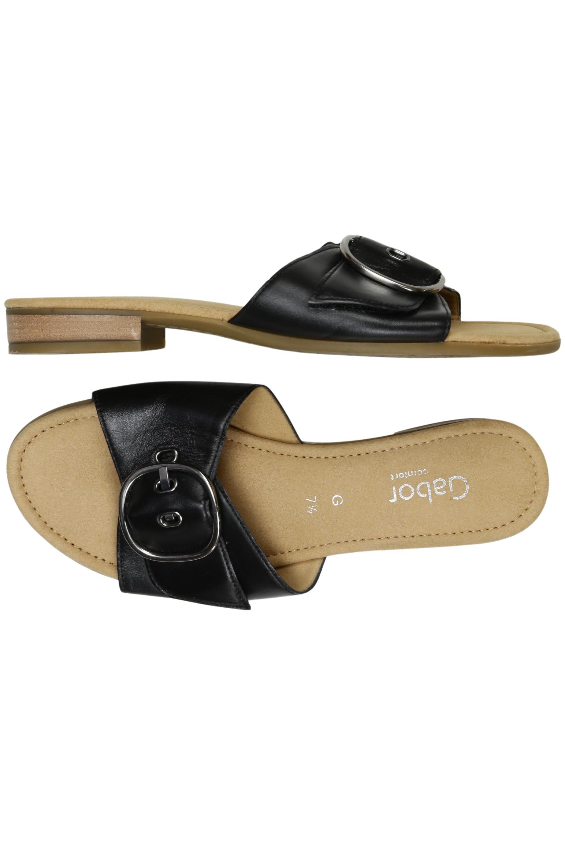 

Gabor Damen Sandale, schwarz, Gr. 7.5