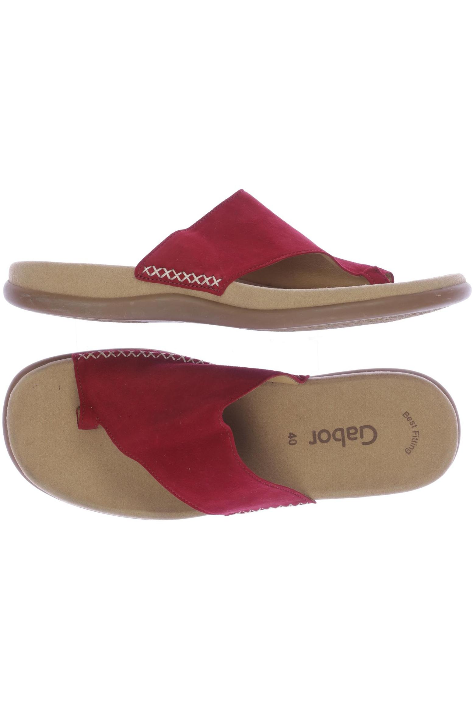 

Gabor Damen Sandale, rot, Gr. 40