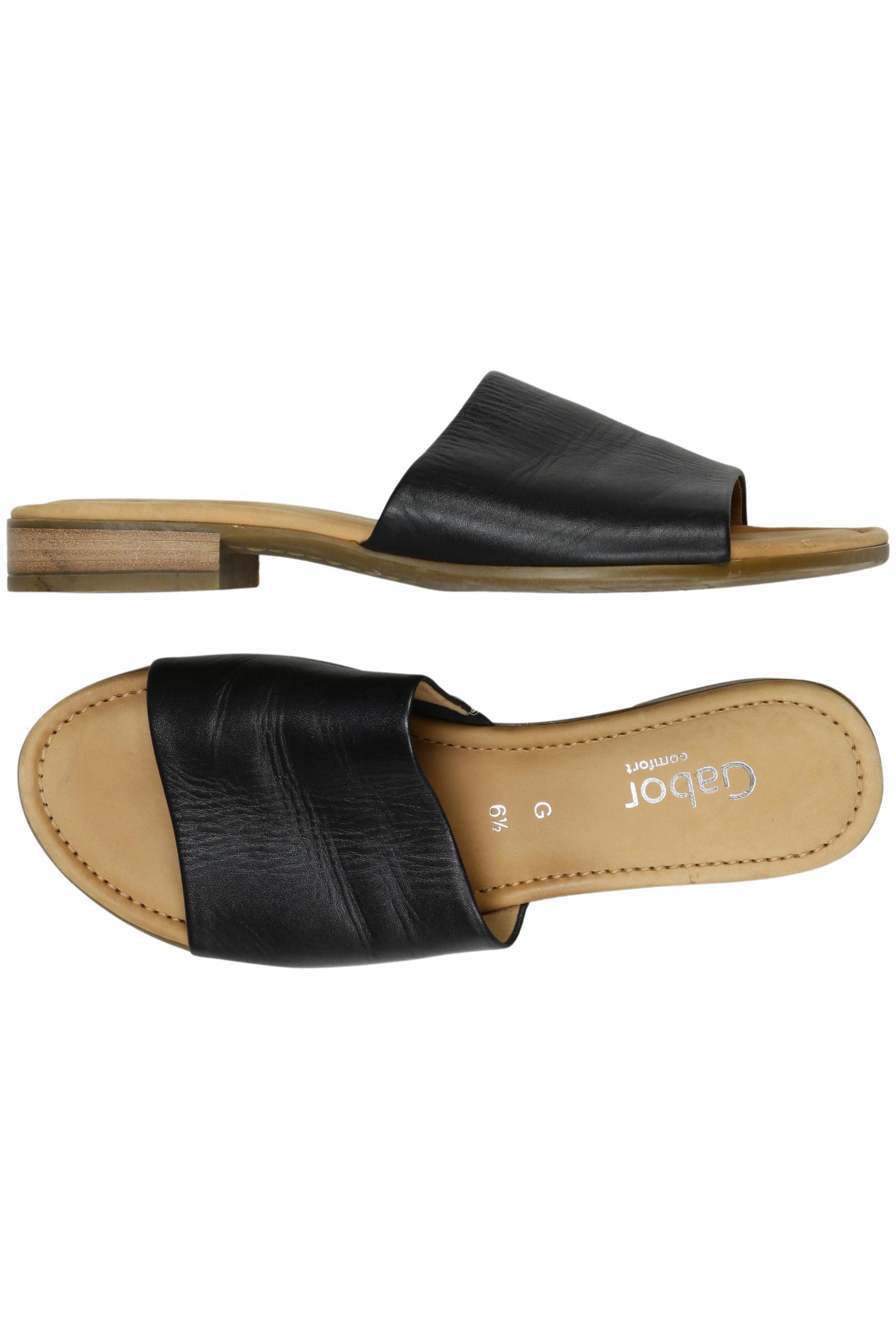 

Gabor Damen Sandale, schwarz, Gr. 6.5