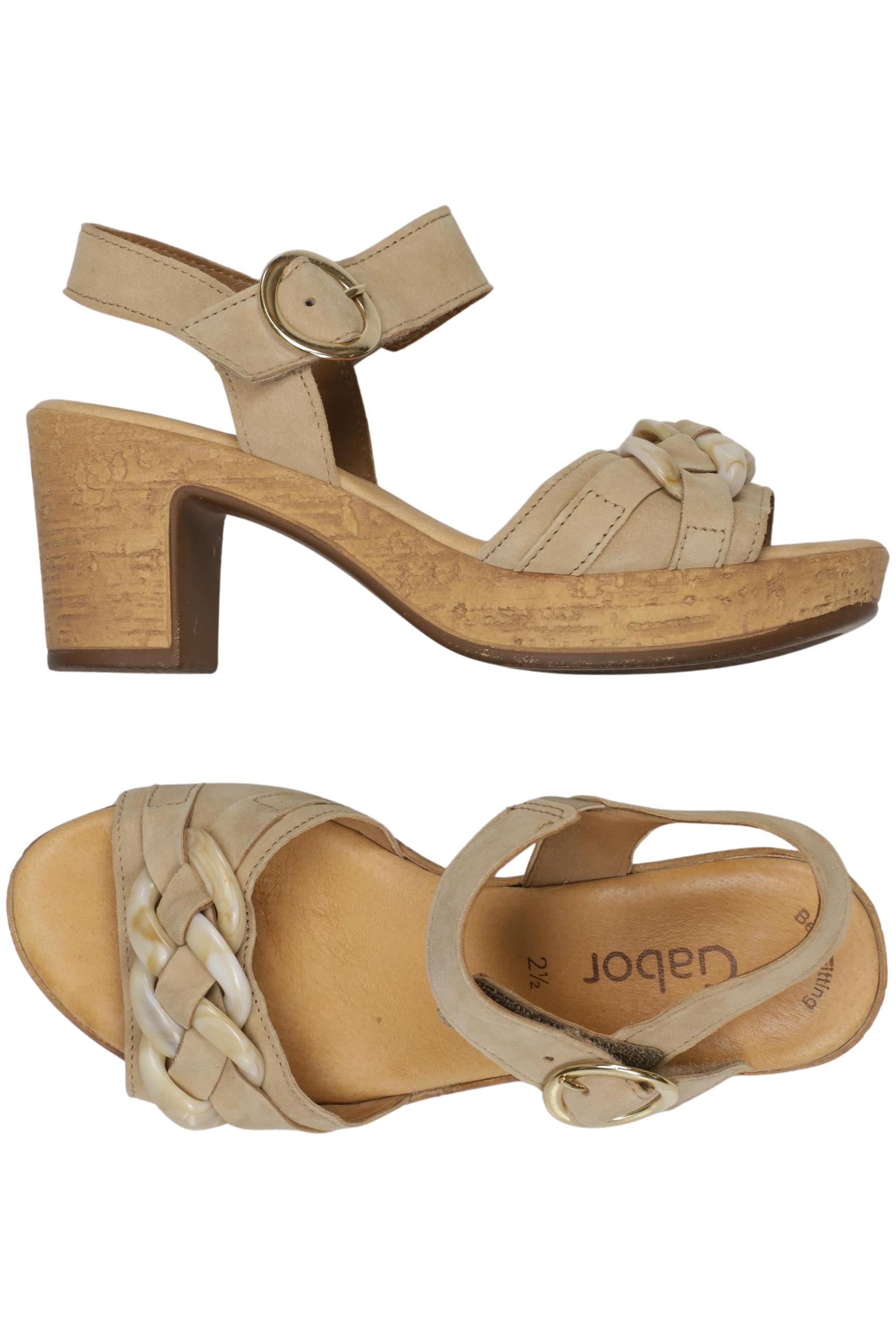 

Gabor Damen Sandale, beige, Gr. 2.5