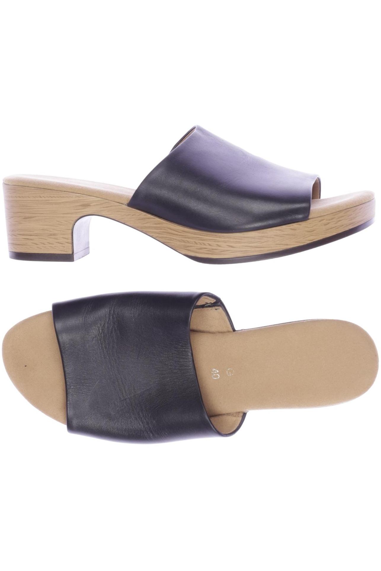 

Gabor Damen Sandale, schwarz, Gr. 40