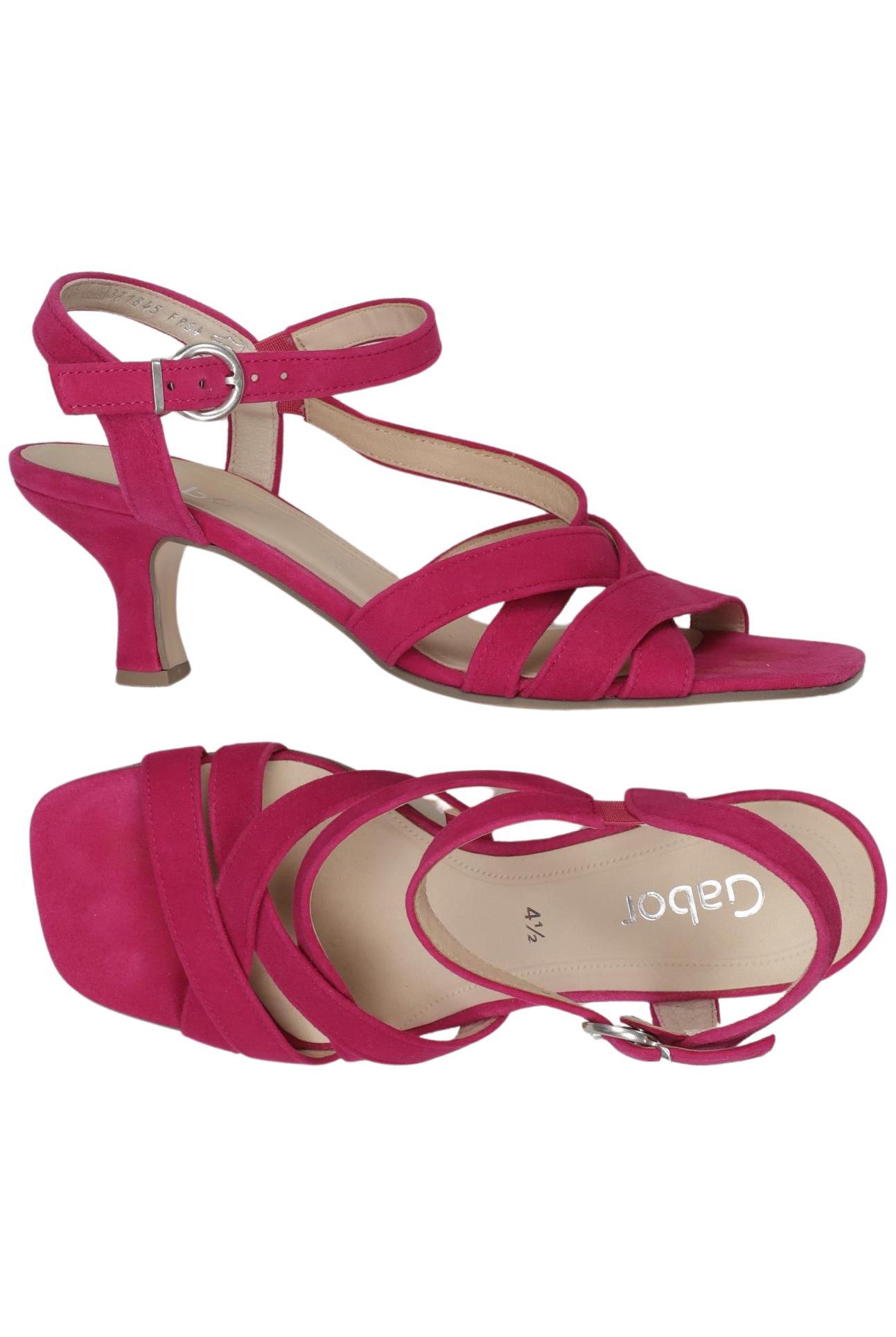 

Gabor Damen Sandale, pink, Gr. 4.5