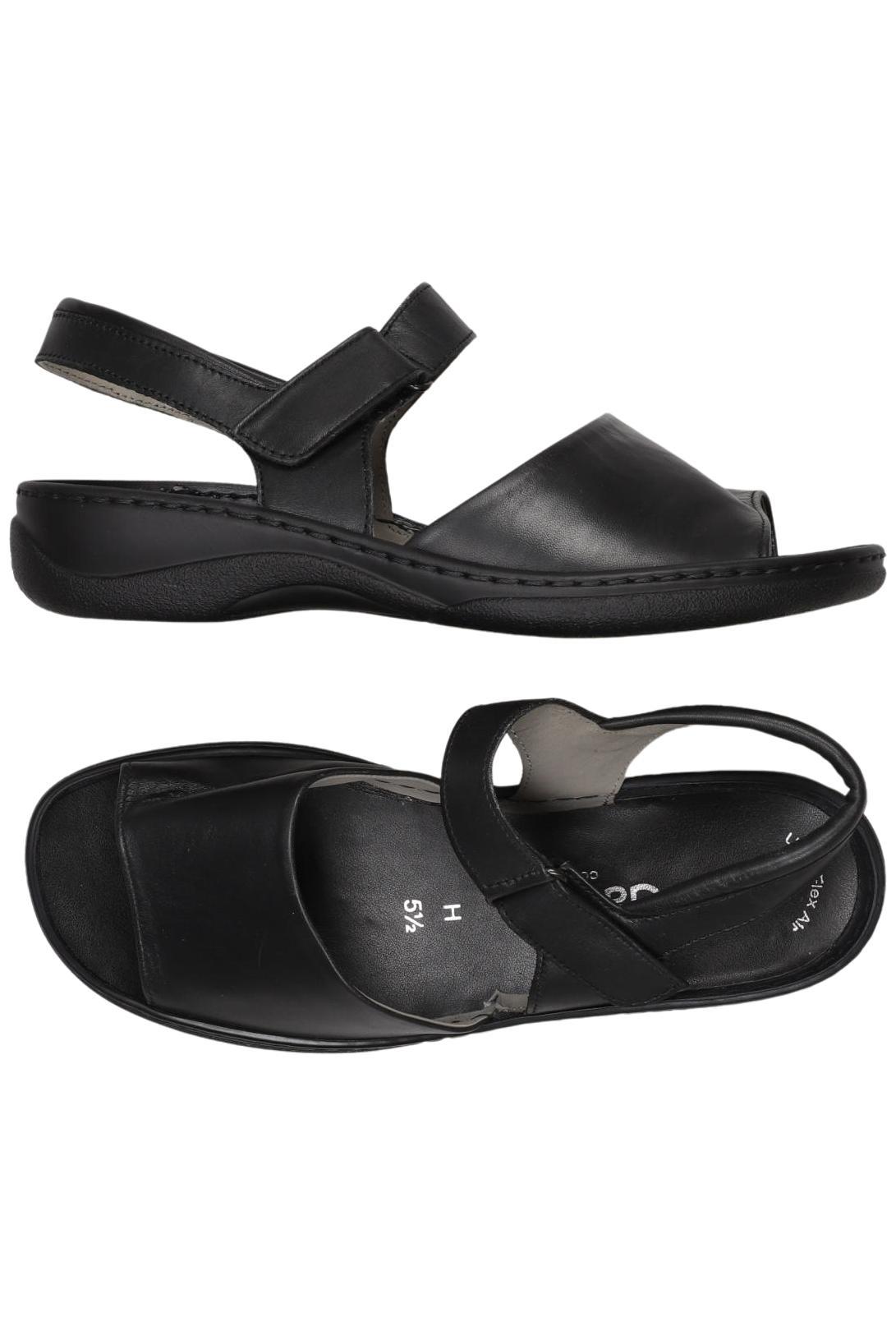 

Gabor Damen Sandale, schwarz, Gr. 5.5