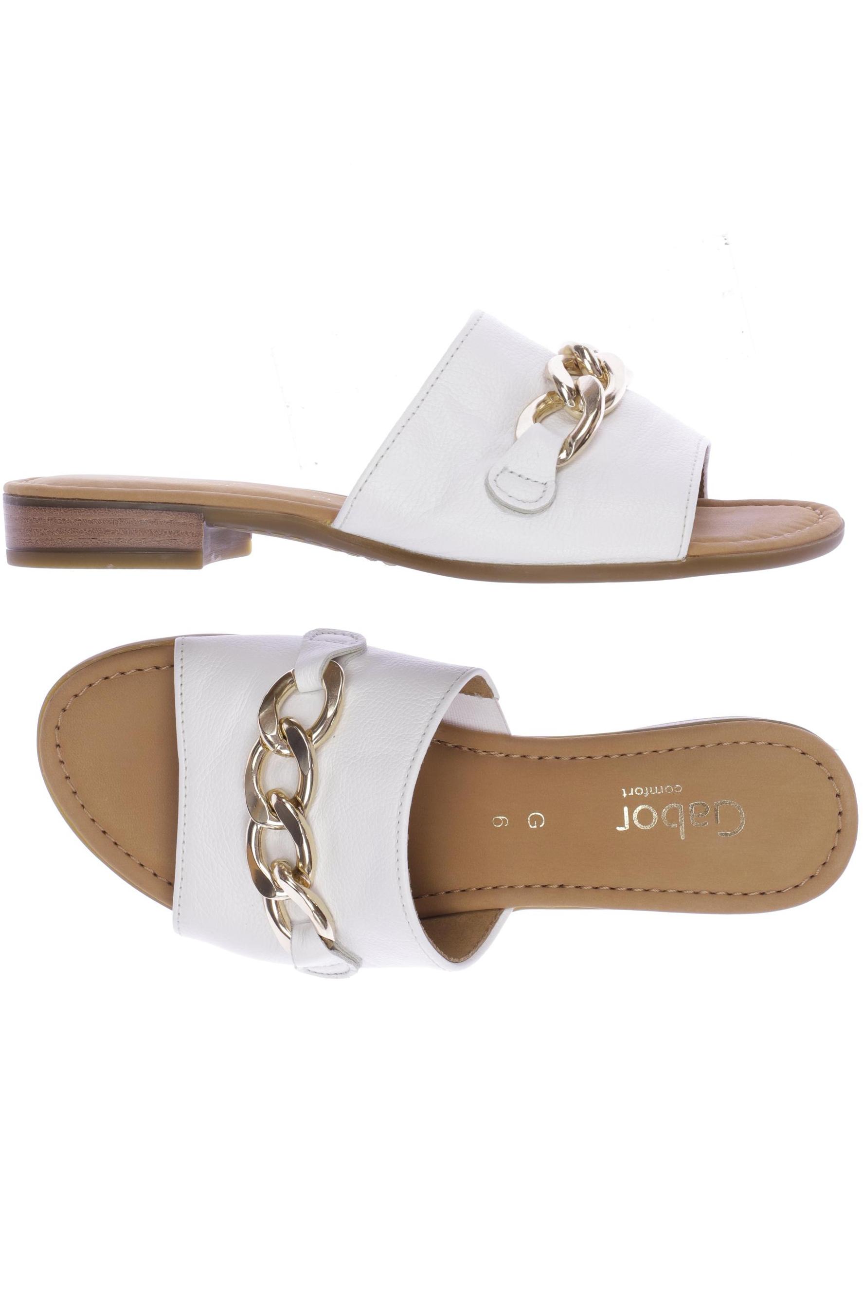 

Gabor Damen Sandale, weiß, Gr. 6