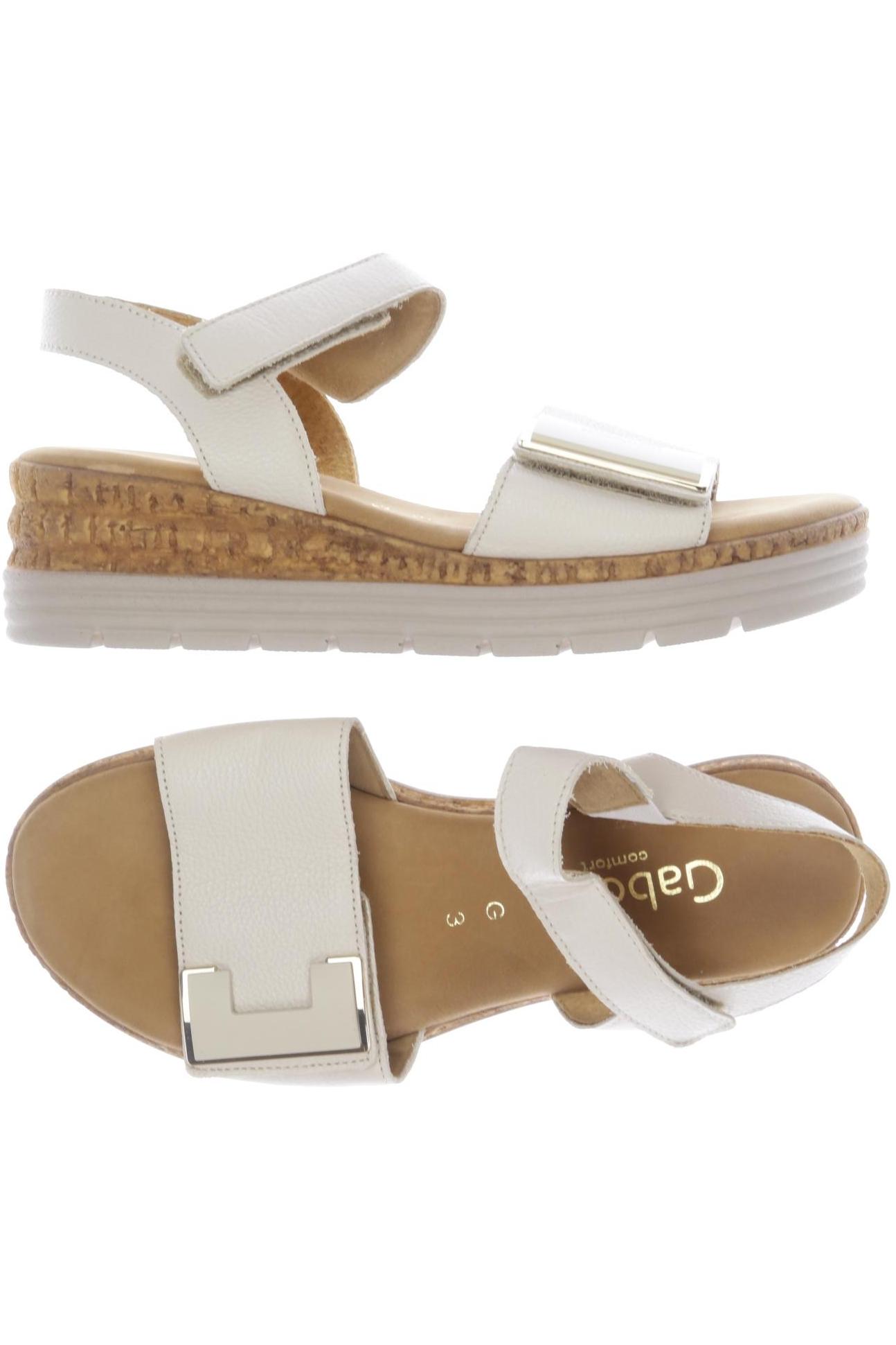 

Gabor Damen Sandale, beige, Gr. 3
