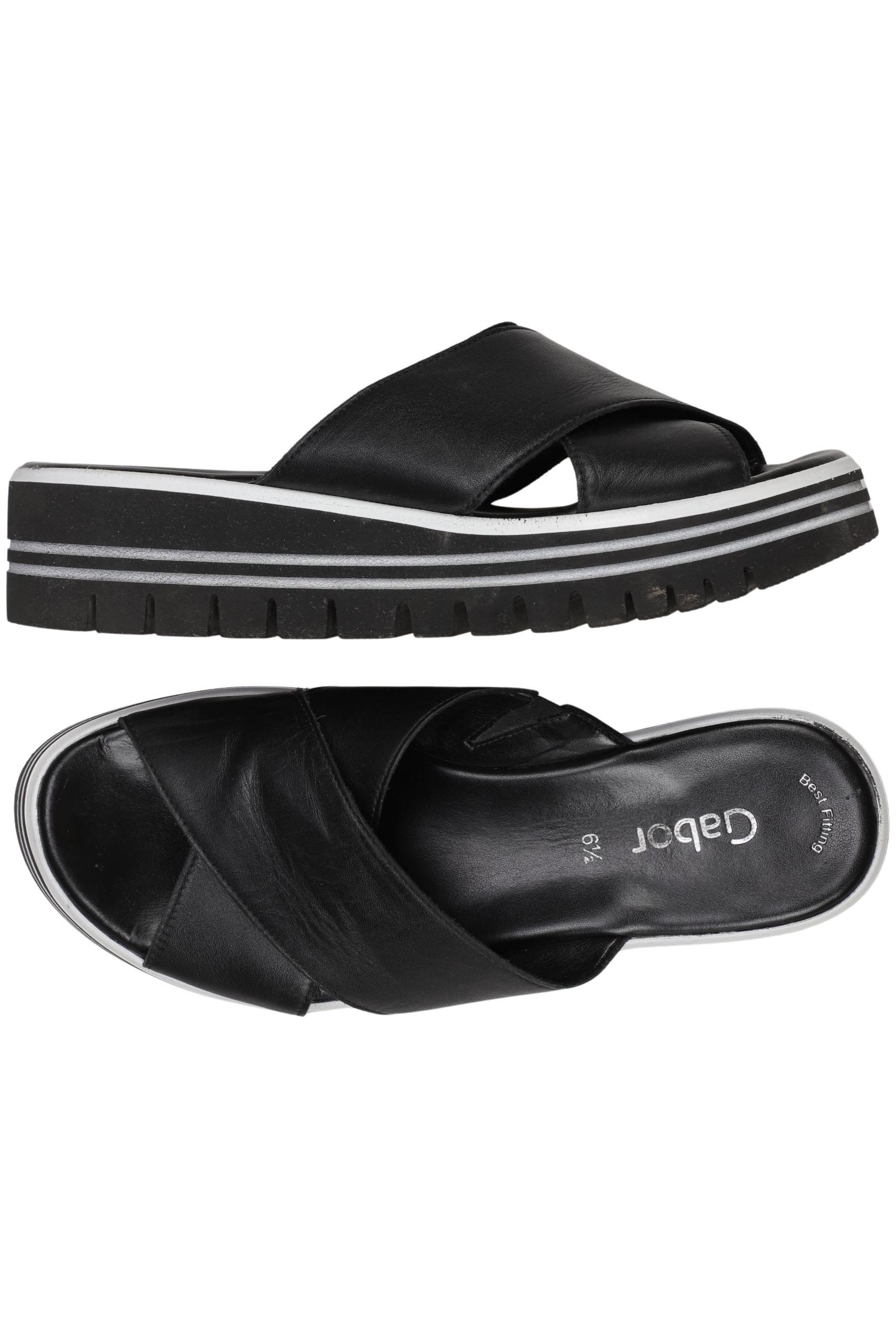 

Gabor Damen Sandale, schwarz, Gr. 6.5