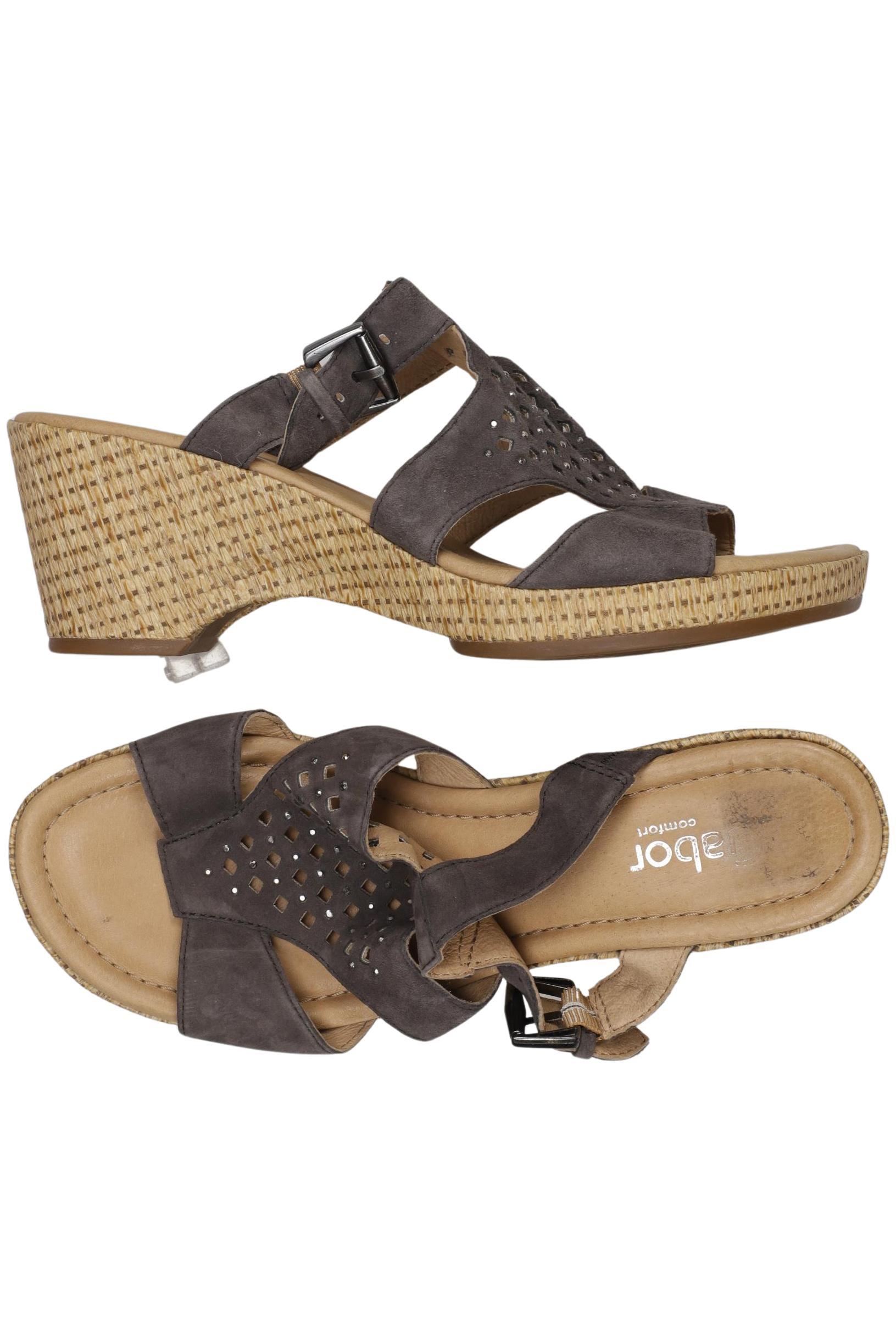 

Gabor Damen Sandale, grau, Gr. 8