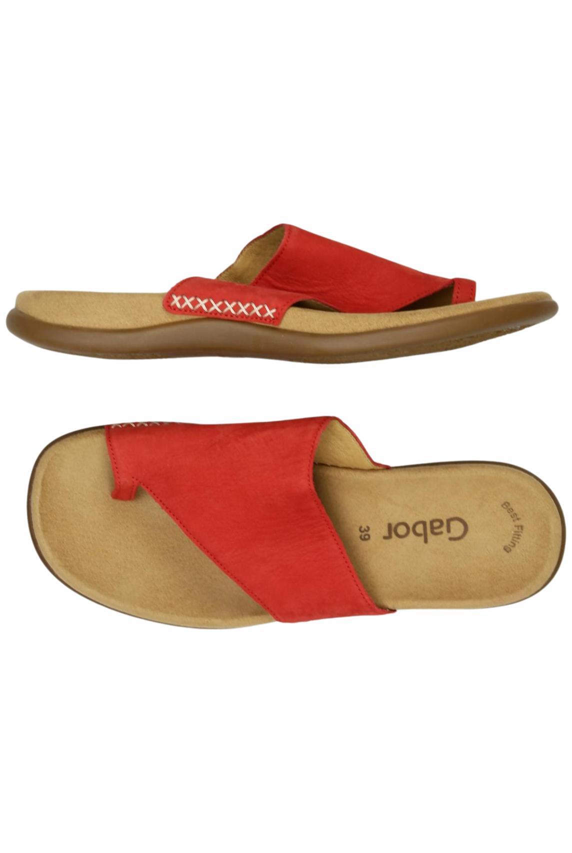 

Gabor Damen Sandale, rot, Gr. 39