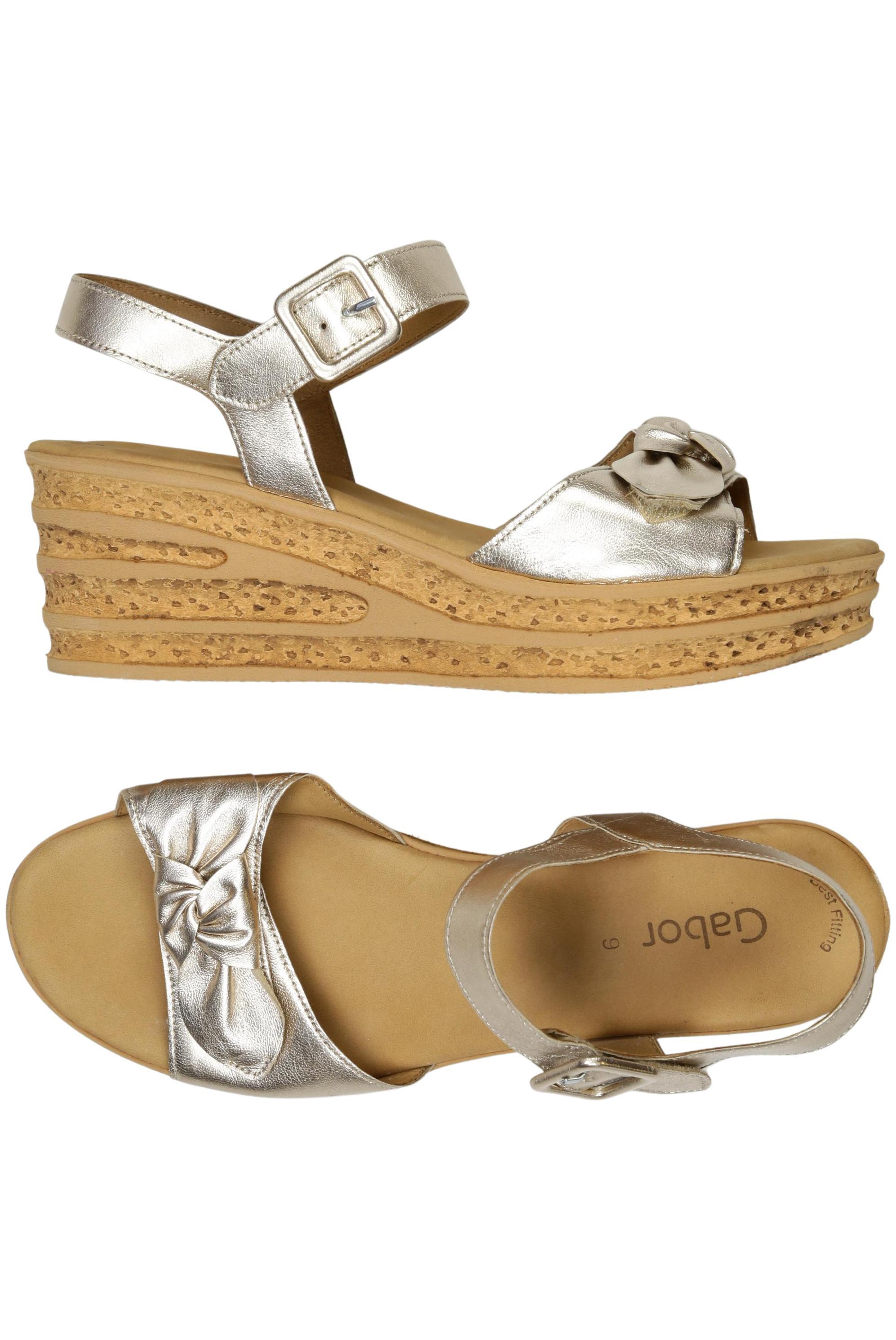 

Gabor Damen Sandale, silber, Gr. 6