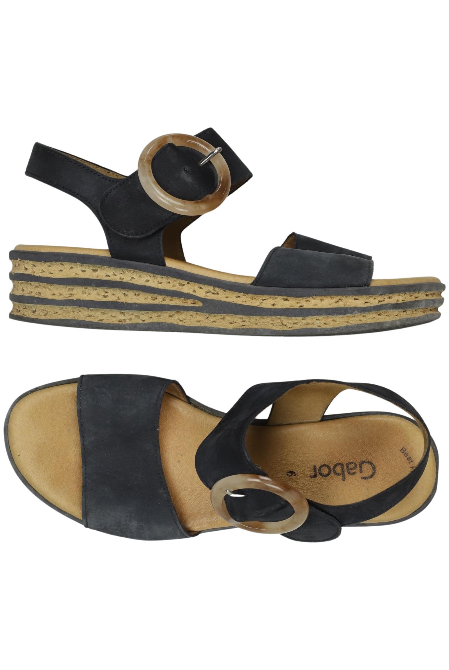 

Gabor Damen Sandale, marineblau, Gr. 6