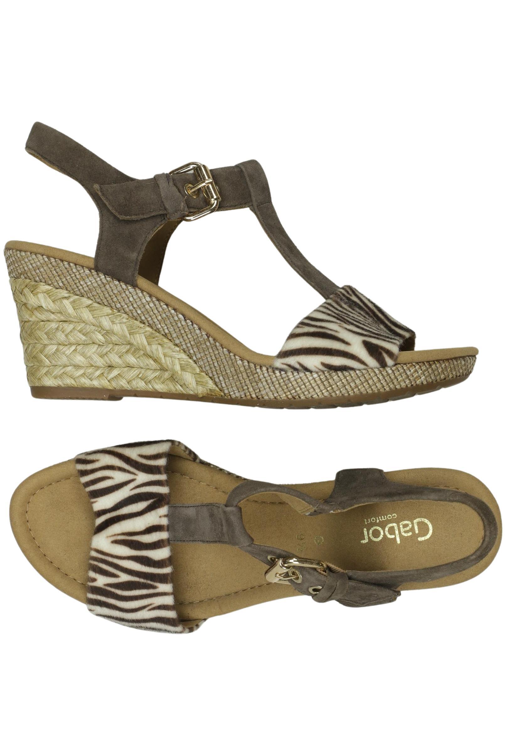 

Gabor Damen Sandale, braun, Gr. 9.5