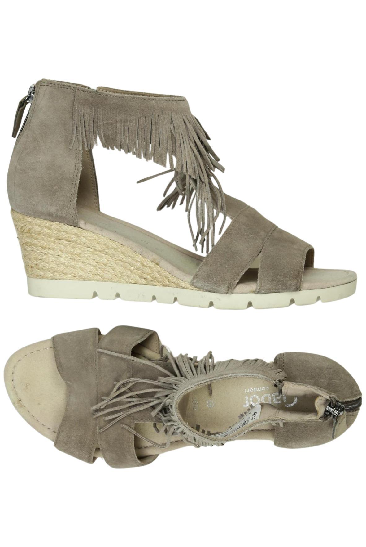 

Gabor Damen Sandale, grau, Gr. 6.5