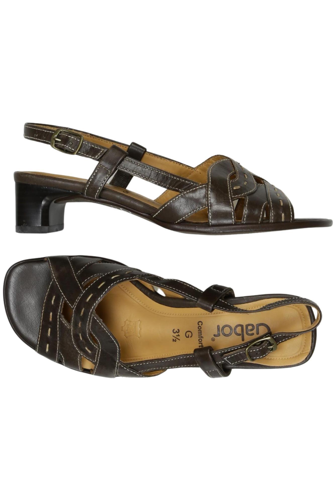 

Gabor Damen Sandale, braun, Gr. 3.5