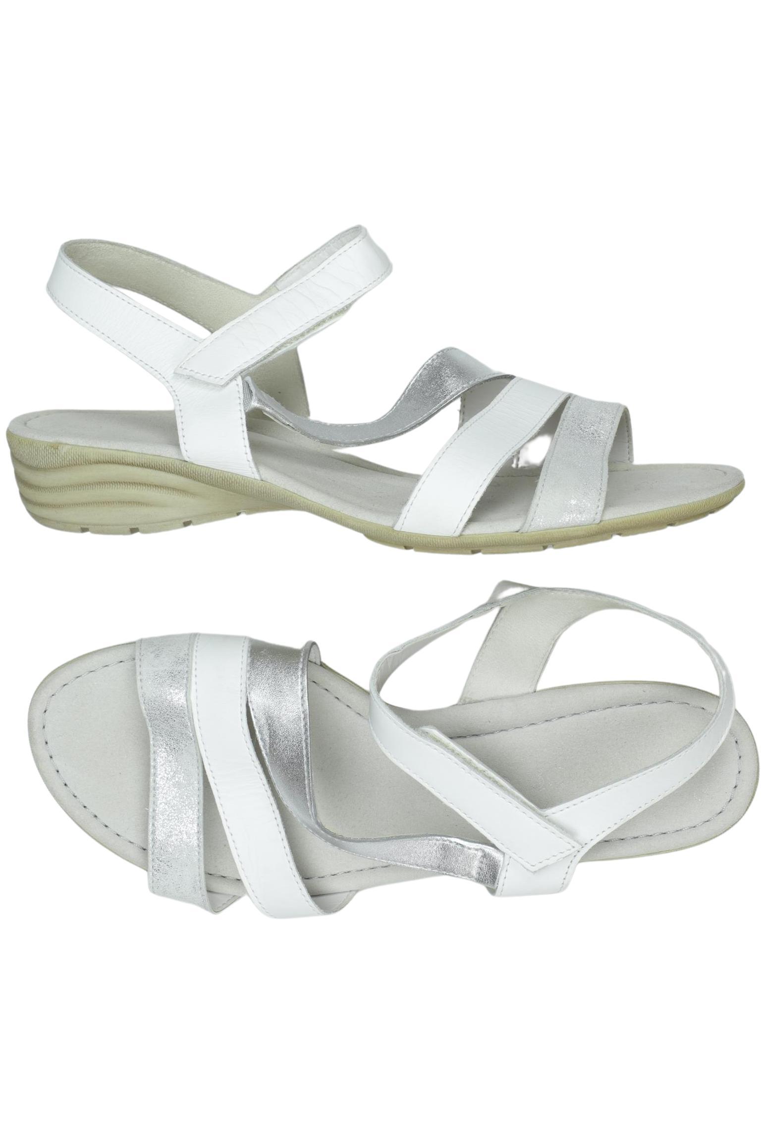 

Gabor Damen Sandale, weiß, Gr. 6.5