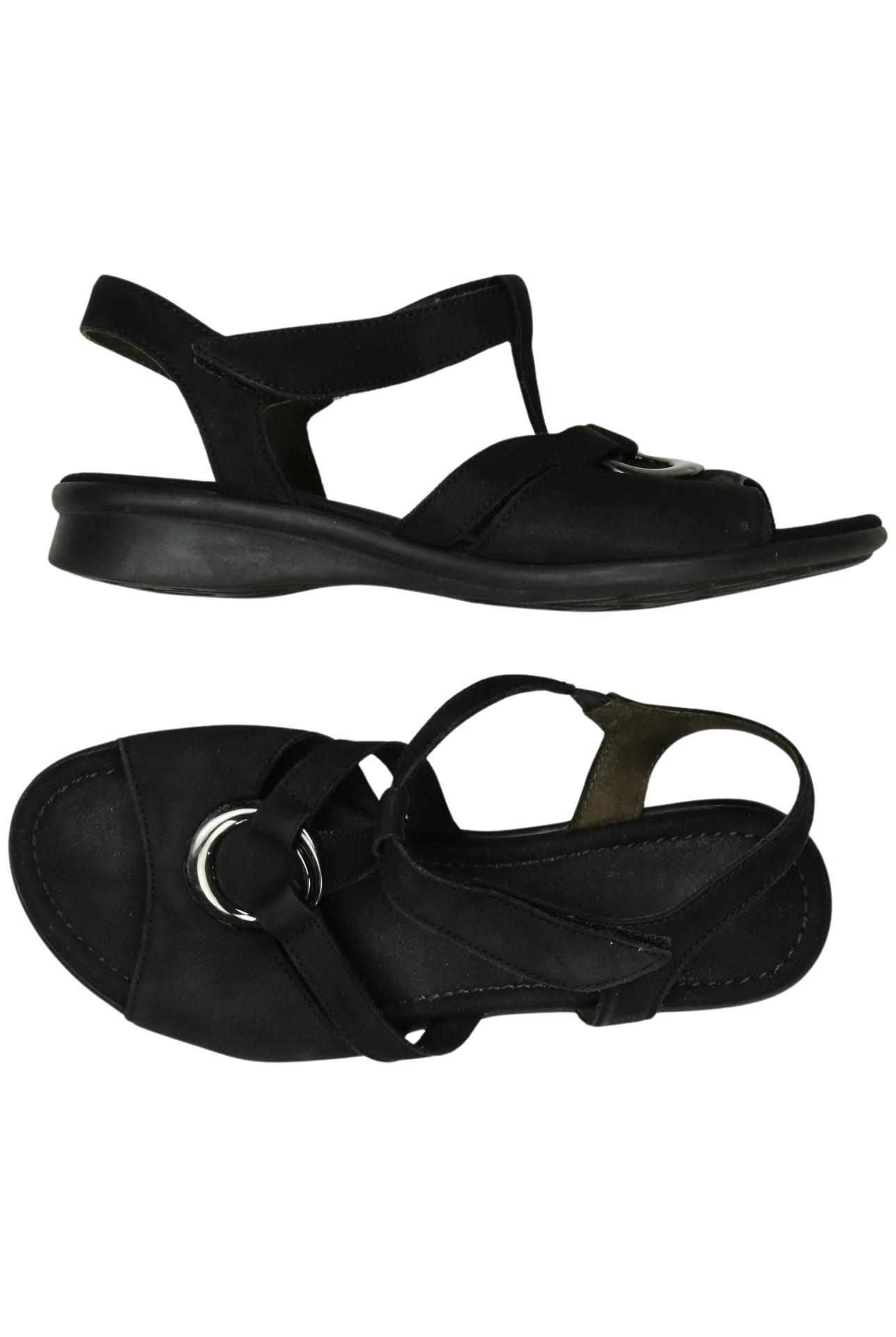 

Gabor Damen Sandale, schwarz, Gr. 4