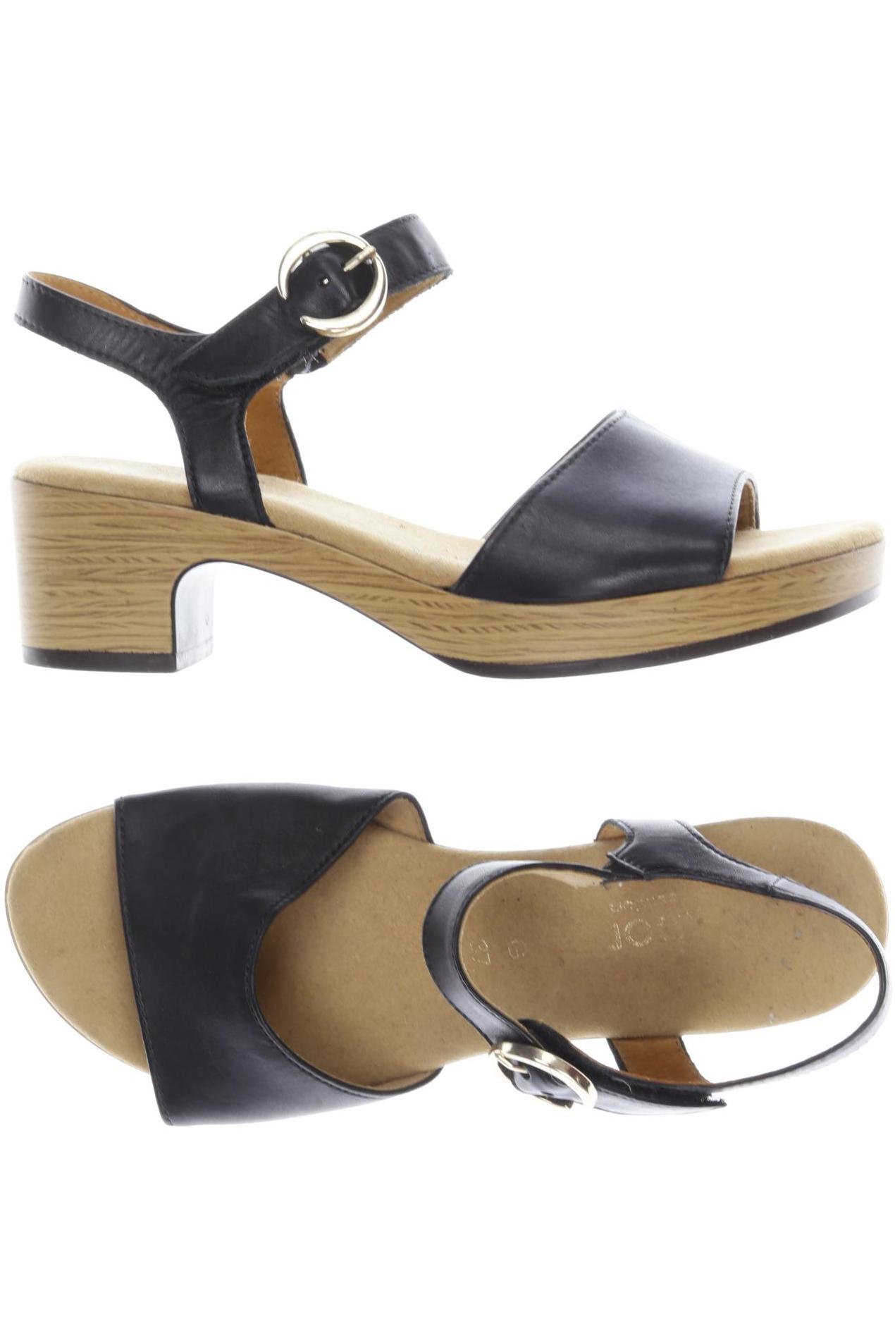 

Gabor Damen Sandale, schwarz, Gr. 37