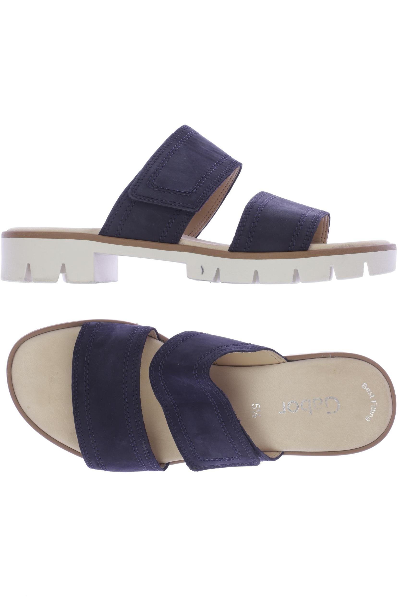 

Gabor Damen Sandale, marineblau, Gr. 5.5