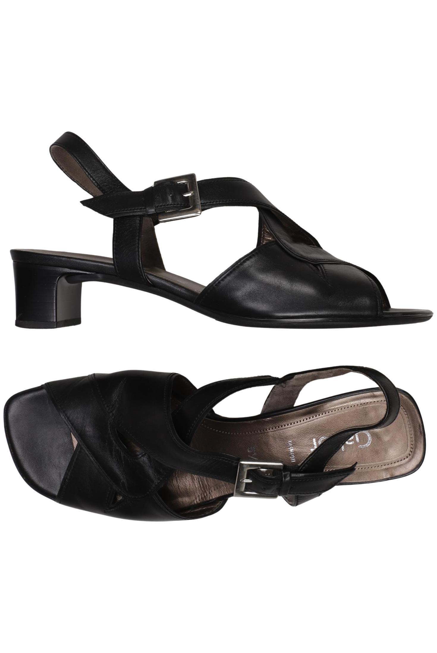 

Gabor Damen Sandale, schwarz, Gr. 6.5