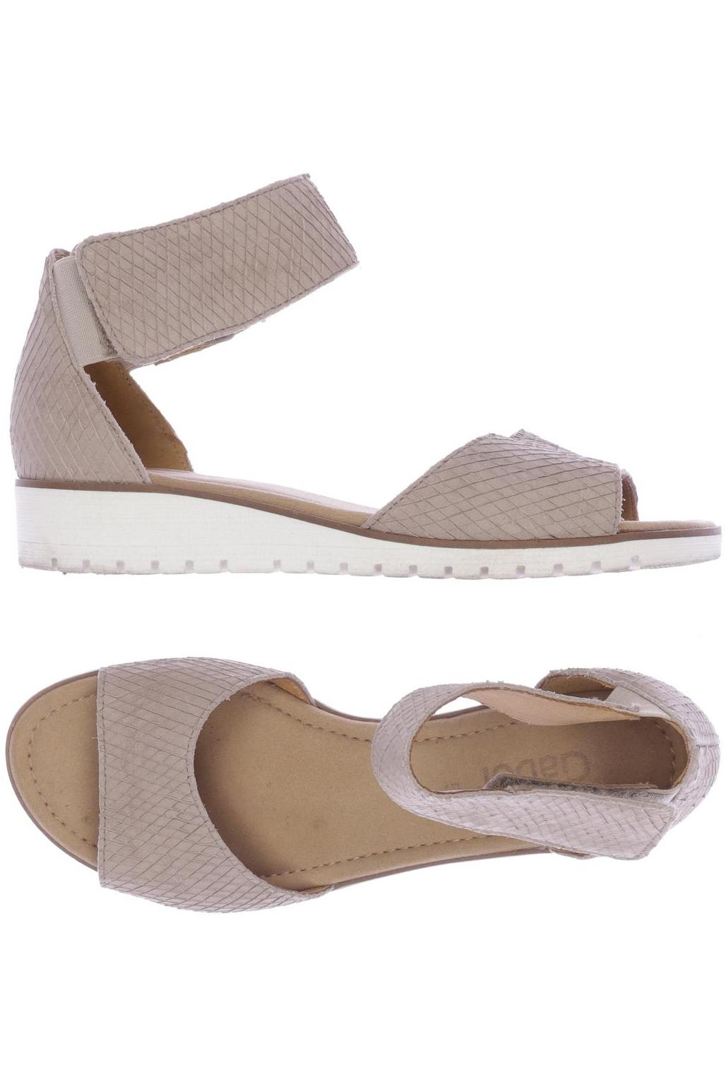 

Gabor Damen Sandale, beige, Gr. 5