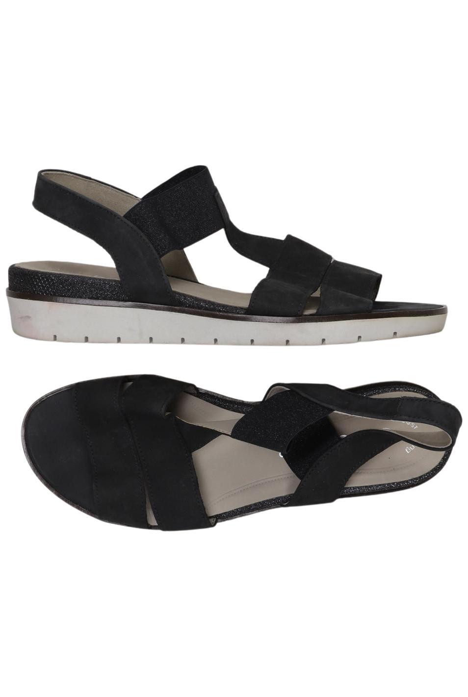 

Gabor Damen Sandale, schwarz, Gr. 6