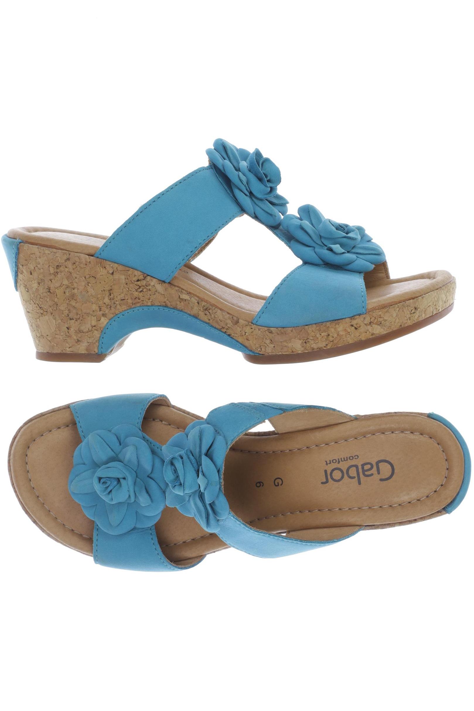 

Gabor Damen Sandale, blau, Gr. 6