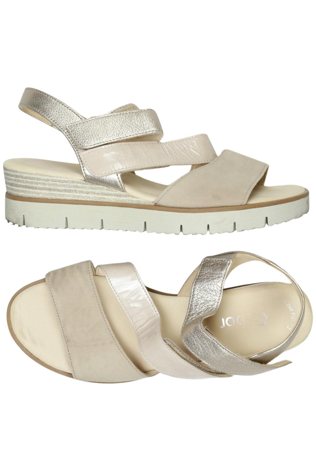 

Gabor Damen Sandale, beige, Gr. 6
