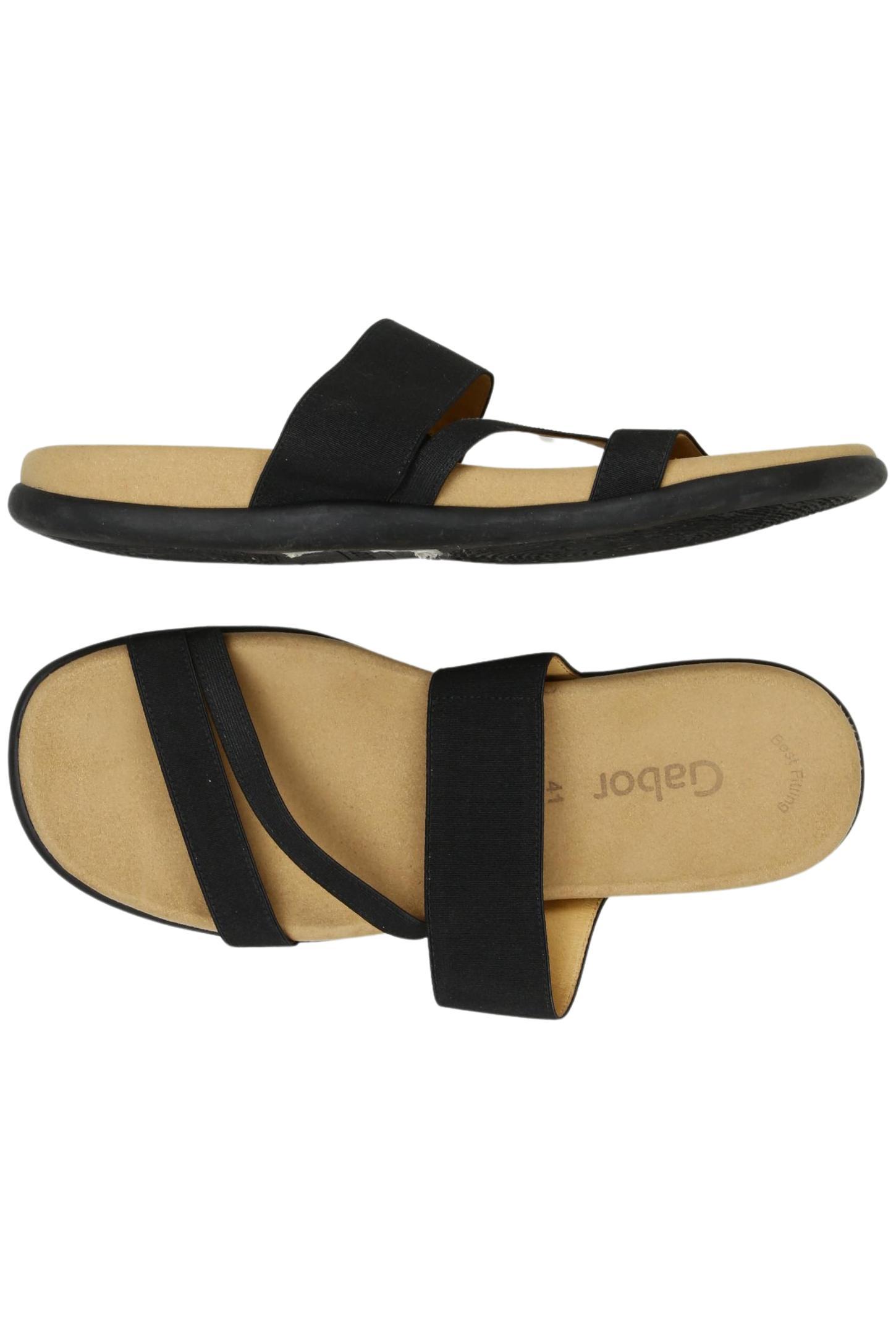 

Gabor Damen Sandale, schwarz, Gr. 41