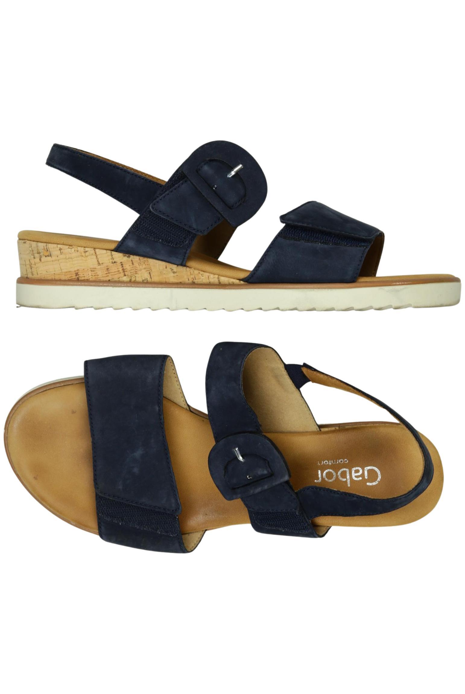 

Gabor Damen Sandale, marineblau, Gr. 7