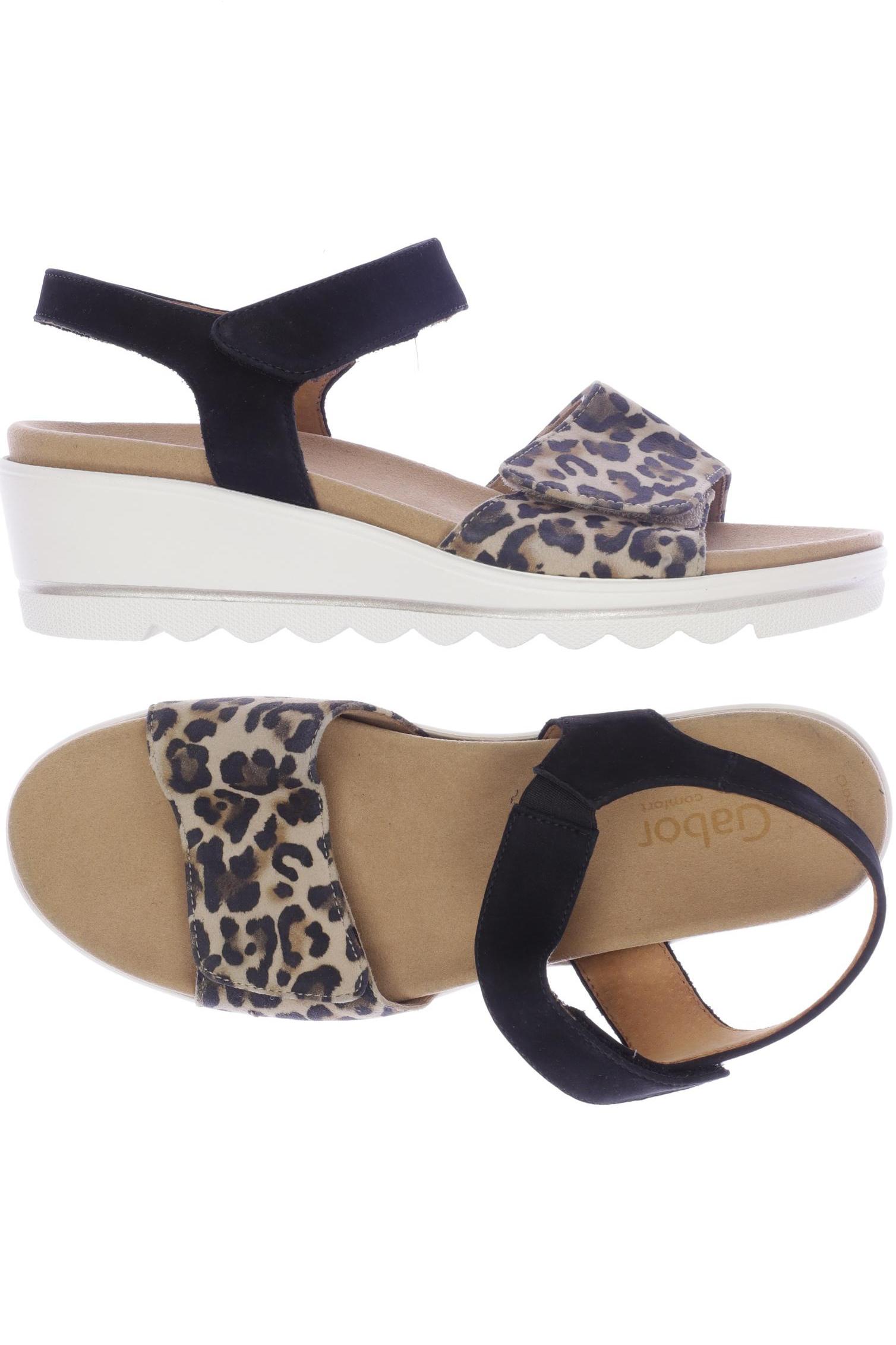 

Gabor Damen Sandale, schwarz, Gr. 7