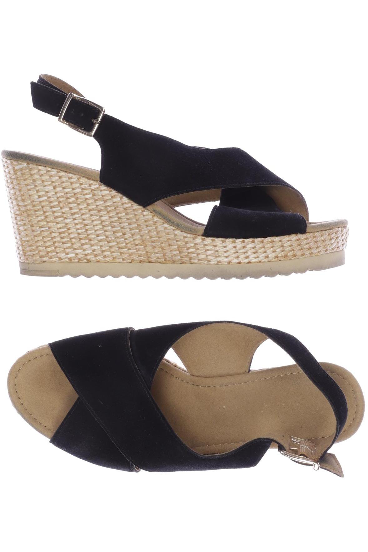 

Gabor Damen Sandale, schwarz, Gr. 6.5