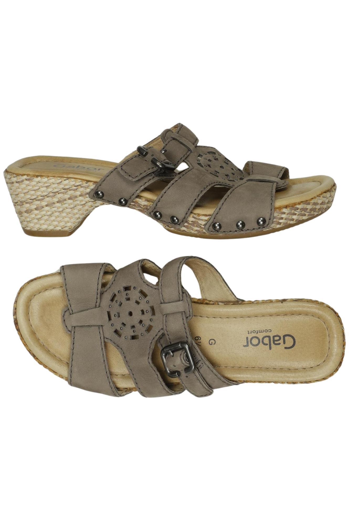 

Gabor Damen Sandale, beige, Gr. 6.5