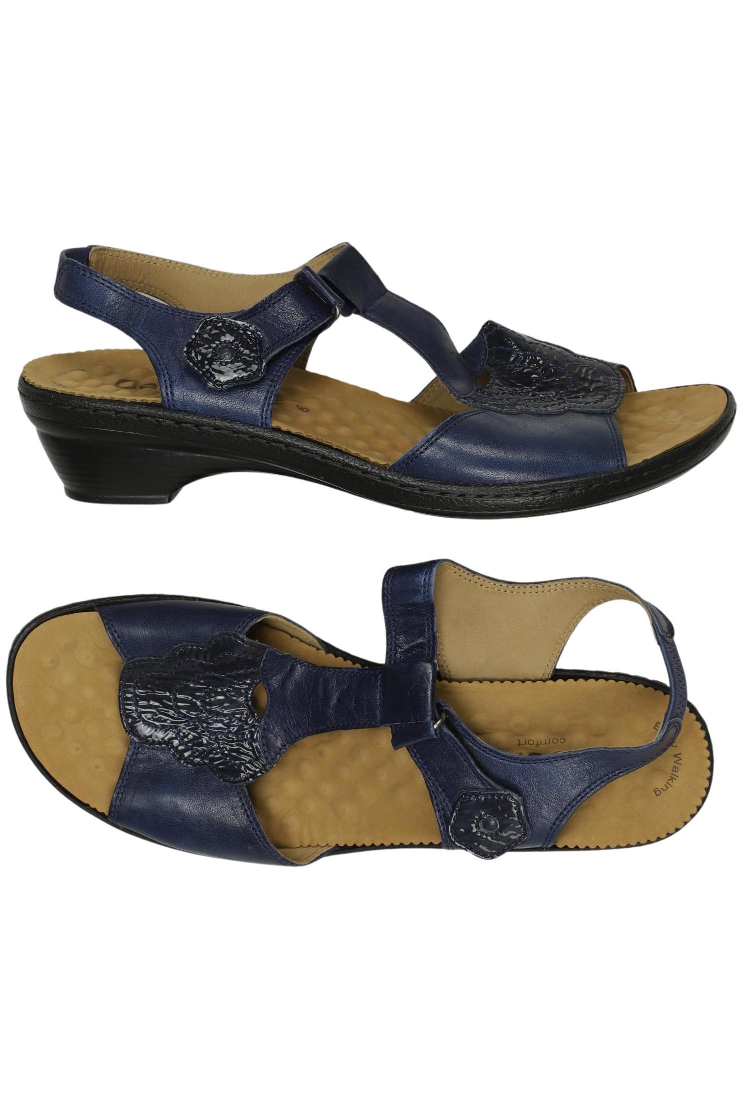 

Gabor Damen Sandale, blau, Gr. 8