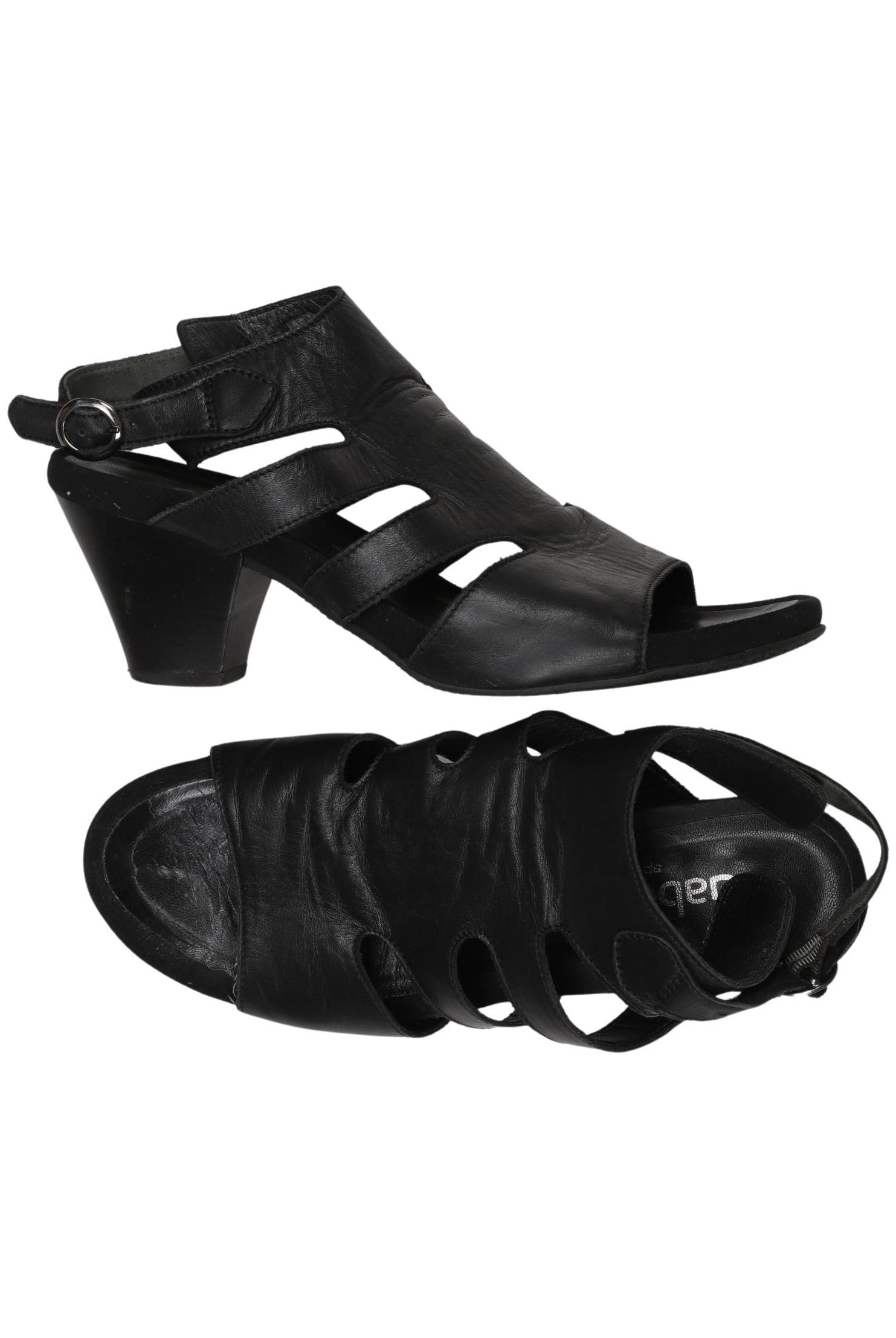 

Gabor Damen Sandale, schwarz, Gr. 6